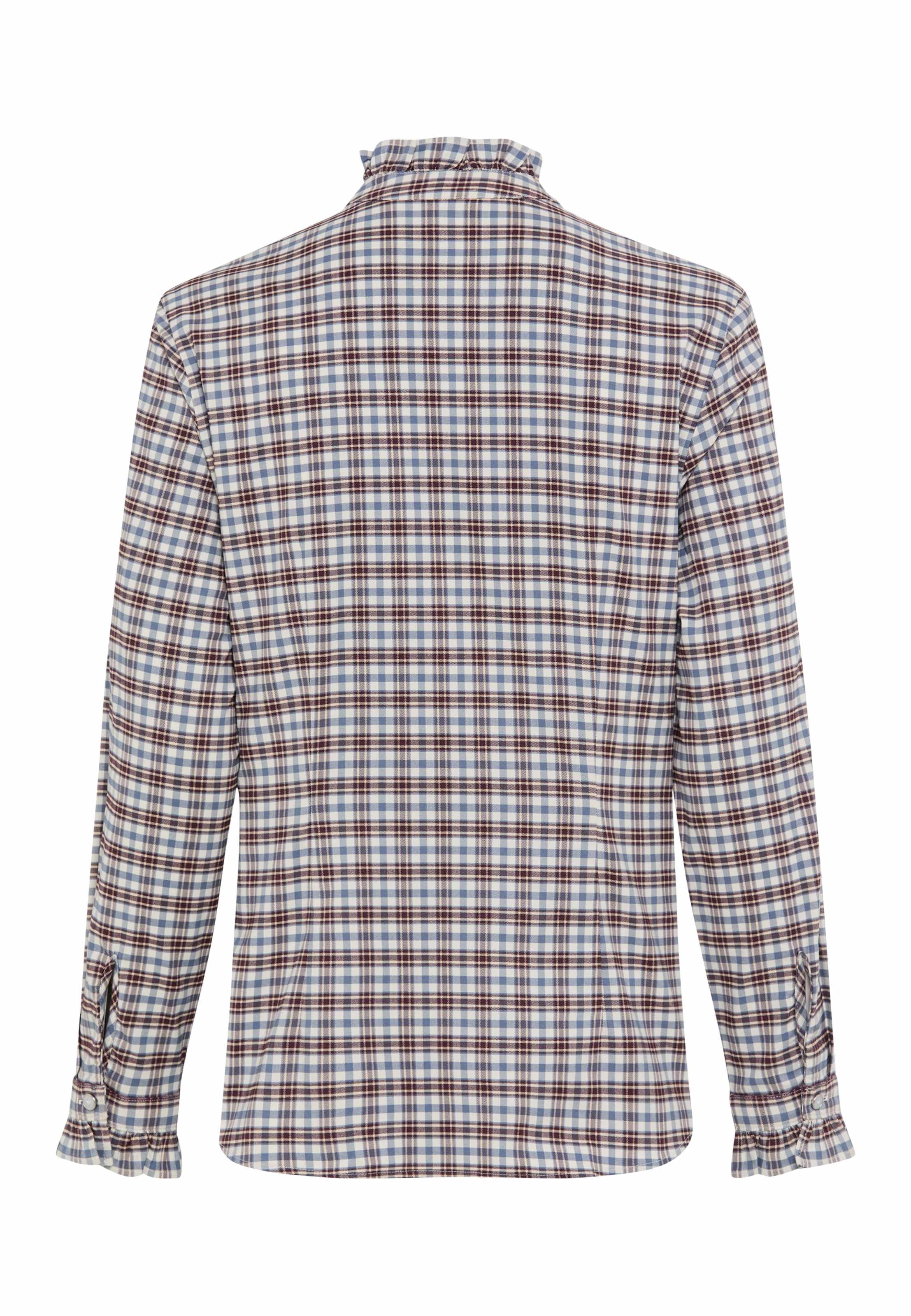 Brax Klassische Bluse »Style VICTORIA« Flanell: Bluse im Baumwollmix