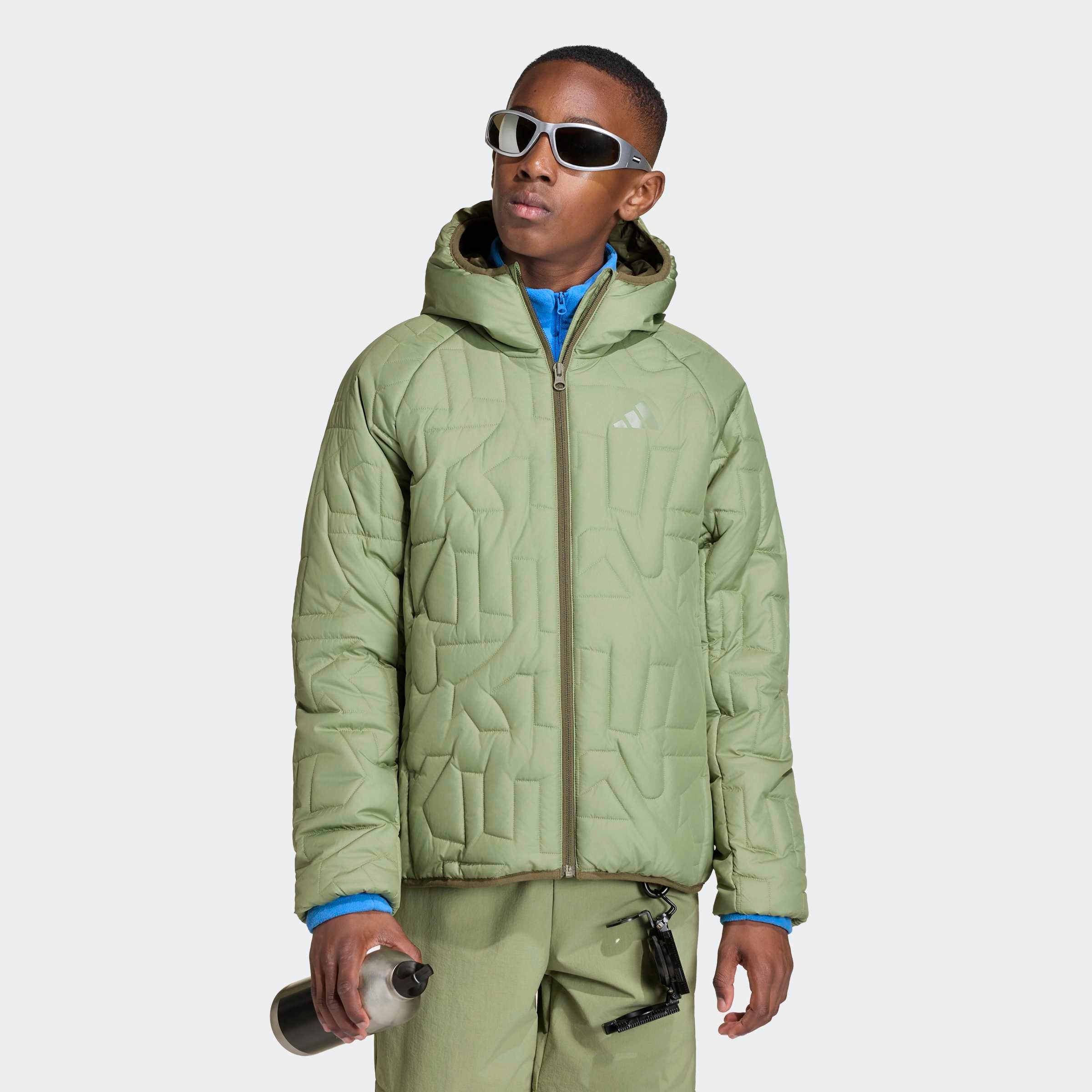 adidas TERREX Outdoorjacke »KIDS XPERIOR CLIMAWARM PADDED« für Kinder, mit durchgehendem Reißverschluss, aus Ripstop-Material