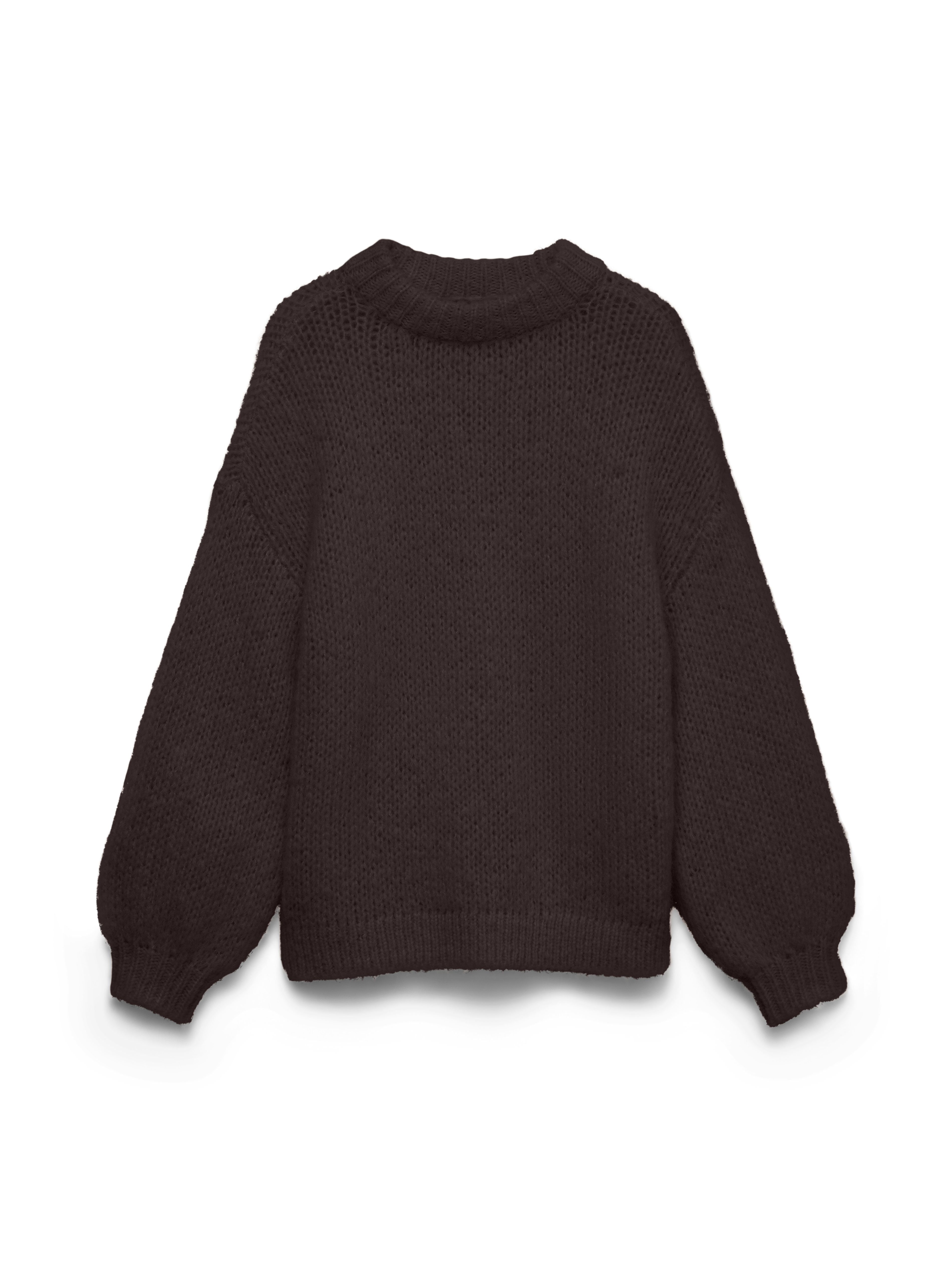 Vero Moda Strickpullover "VMMAYBE LS HIGH NECK PULLOVER NOOS" Kunstfaser