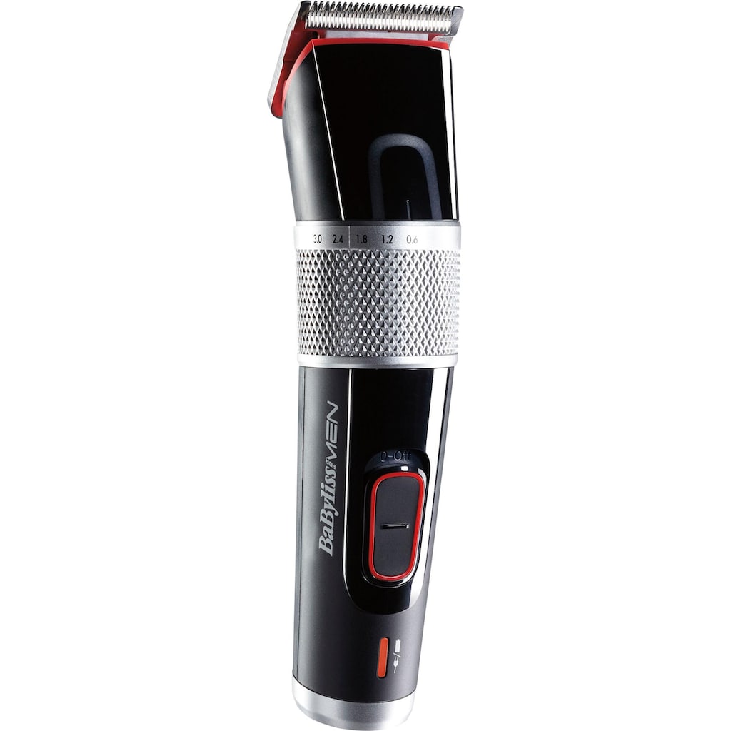 BaByliss Haar- und Bartschneider »E980E«, 8 Aufsätze, Profi-Clipper mit Netz-/Akkubetrieb