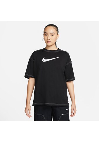 Nike Sportswear T-Shirt »W NSW SWSH SHORTSLEEVE TOP PLUS« kaufen