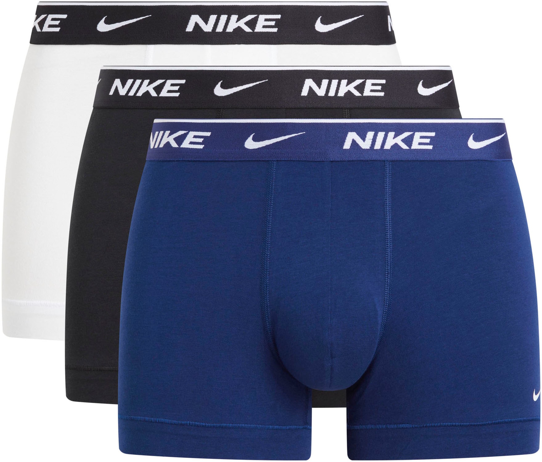NIKE Underwear Trunk "TRUNK 3PK" Packung, 3er, 3 Stk. mit farbigem NIKE Log günstig online kaufen