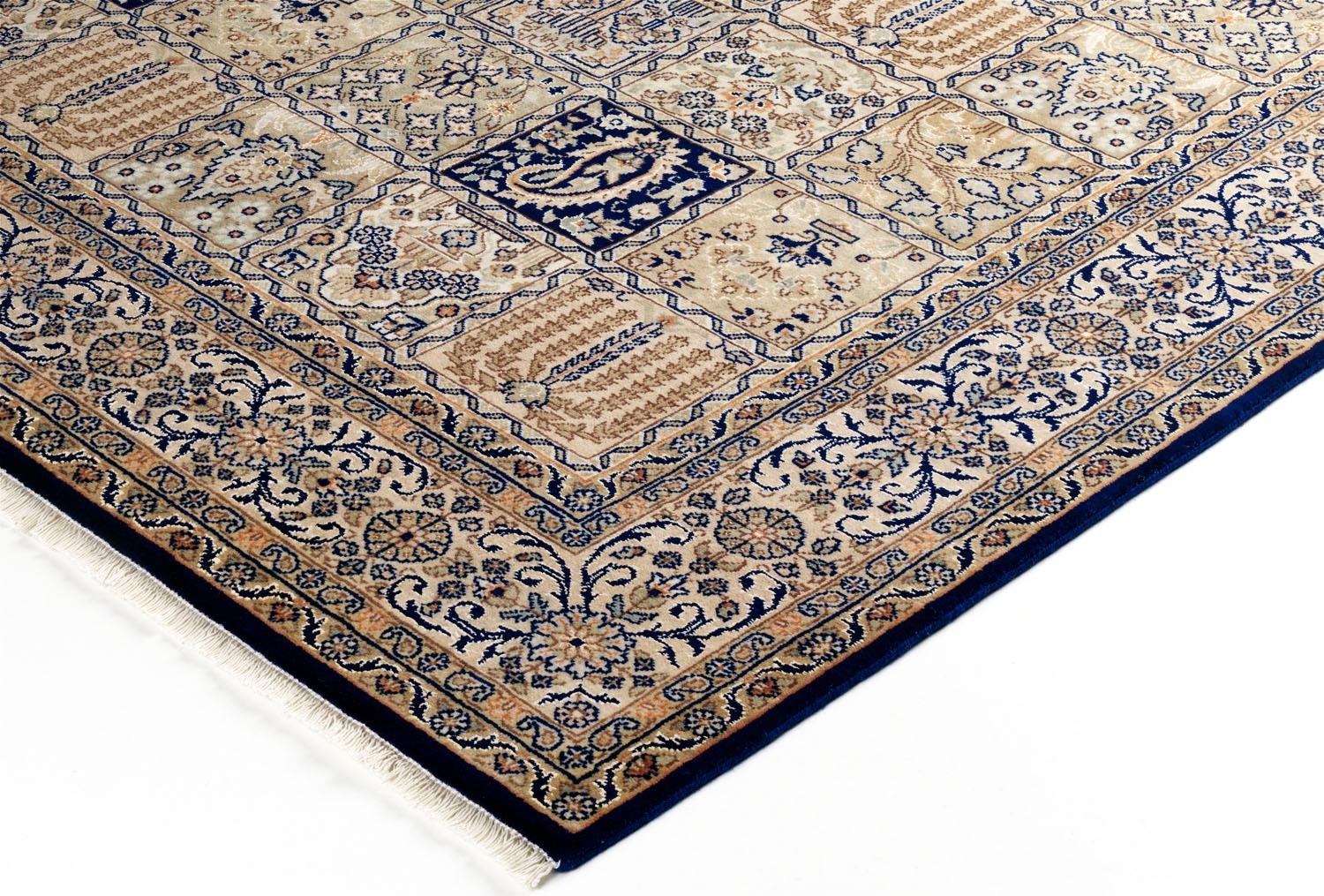 OCI DIE TEPPICHMARKE Läufer »Vasuki«, rechteckig, 4 mm Höhe, hochwertig handgeknüpft, mit Fransen, Wohnzimmer