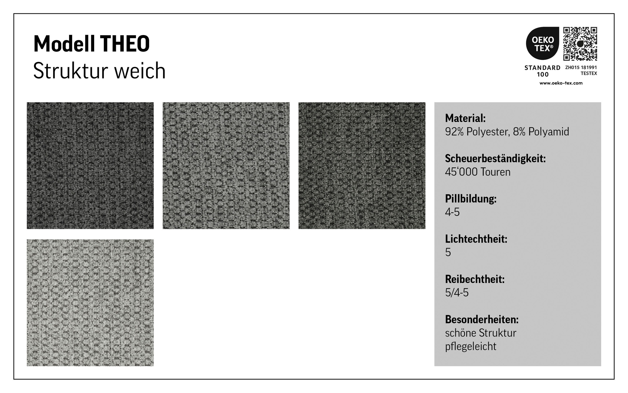 COTTA Theo Corner Sofa Graphite 298cm 8