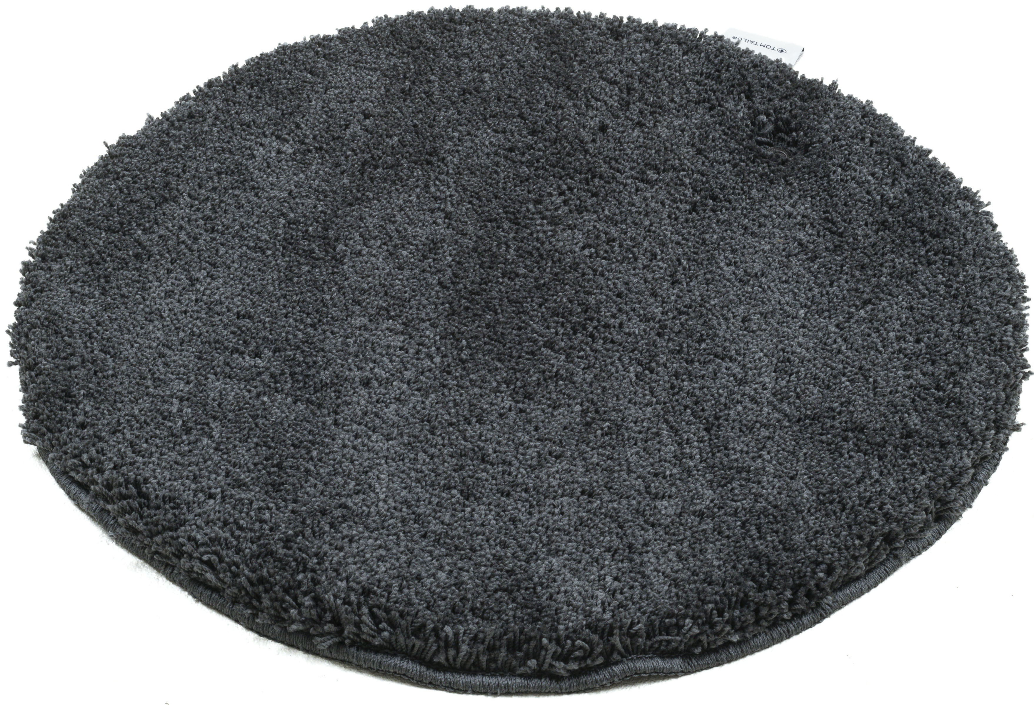 TOM TAILOR HOME Badematte "Cozy Bath UNI, Badvorleger, Badezimmer Teppich" Höhe 27 mm rutschhemmend beschichtet fußbodenheizungsgeeignet Badteppich, Uni Farben, rechteckig, in rund & oval erhältlich
