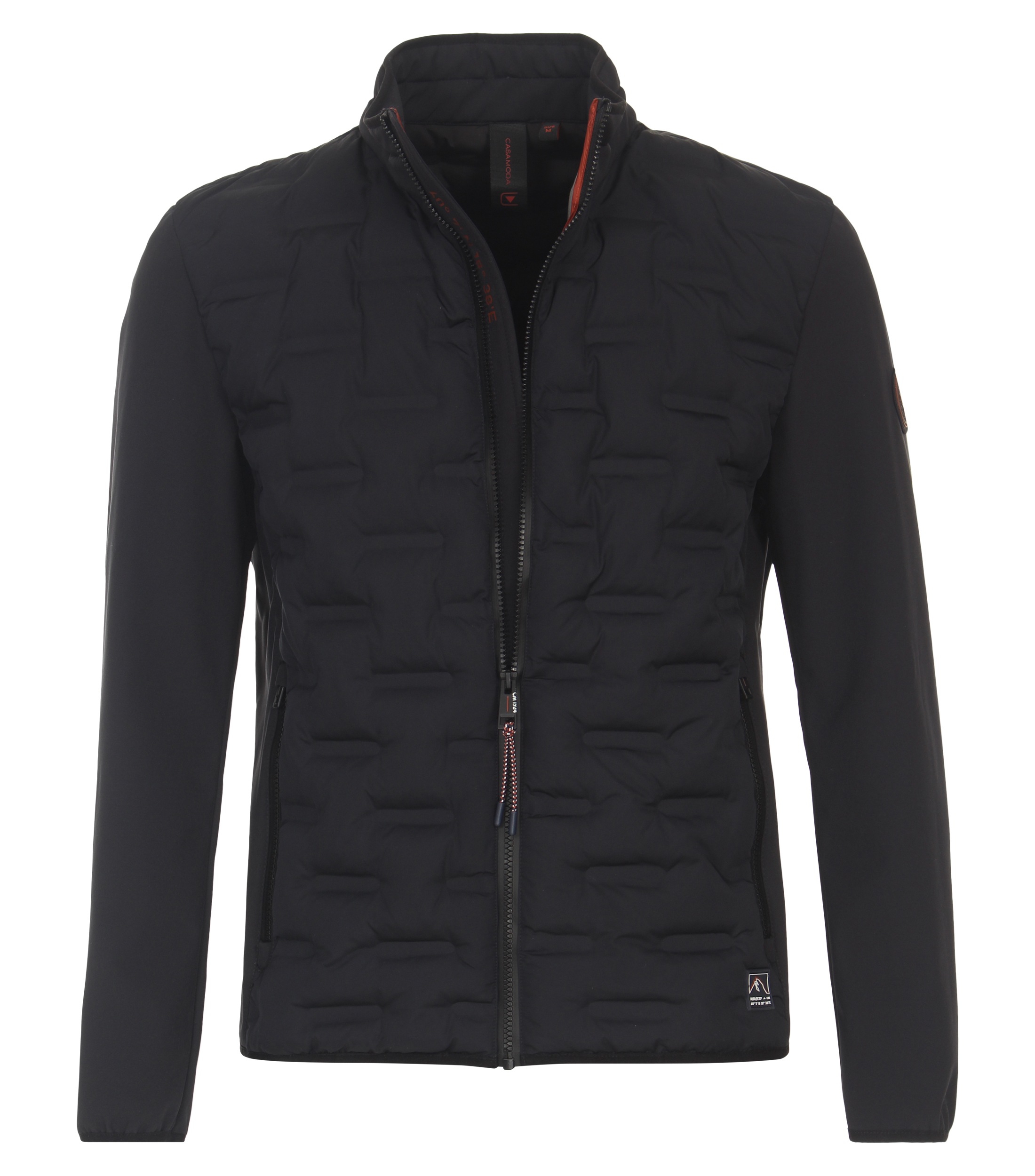 CASAMODA Langjacke » Materialmixjacke uni«