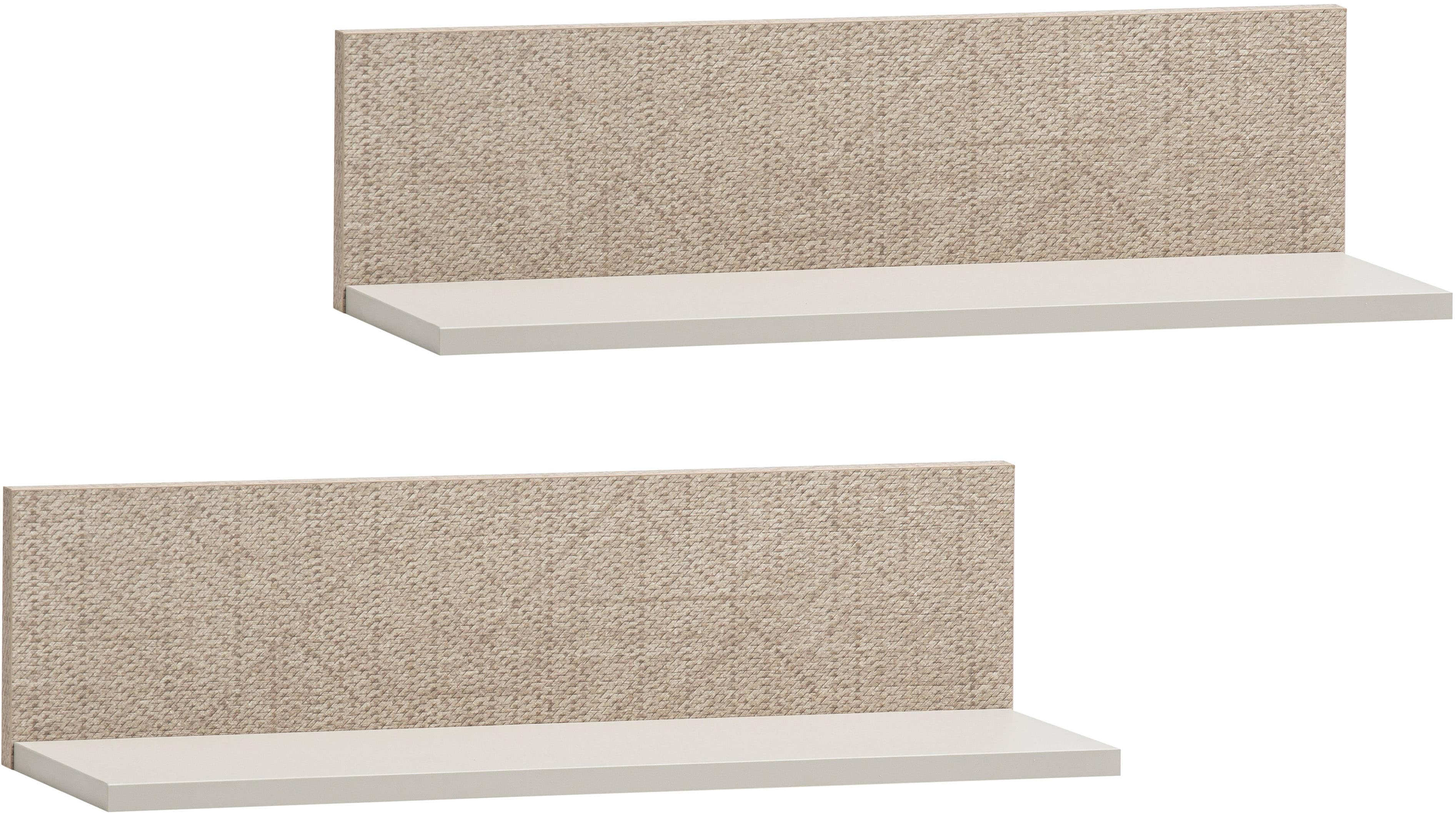 Schildmeyer Wandregal "Edno, 2er Set Wandregal, Made in Germany, B 60 cm" 1 Stk. tlg. Solide Verarbeitung - Dieses Produkt ist in Deutschland gefertigt