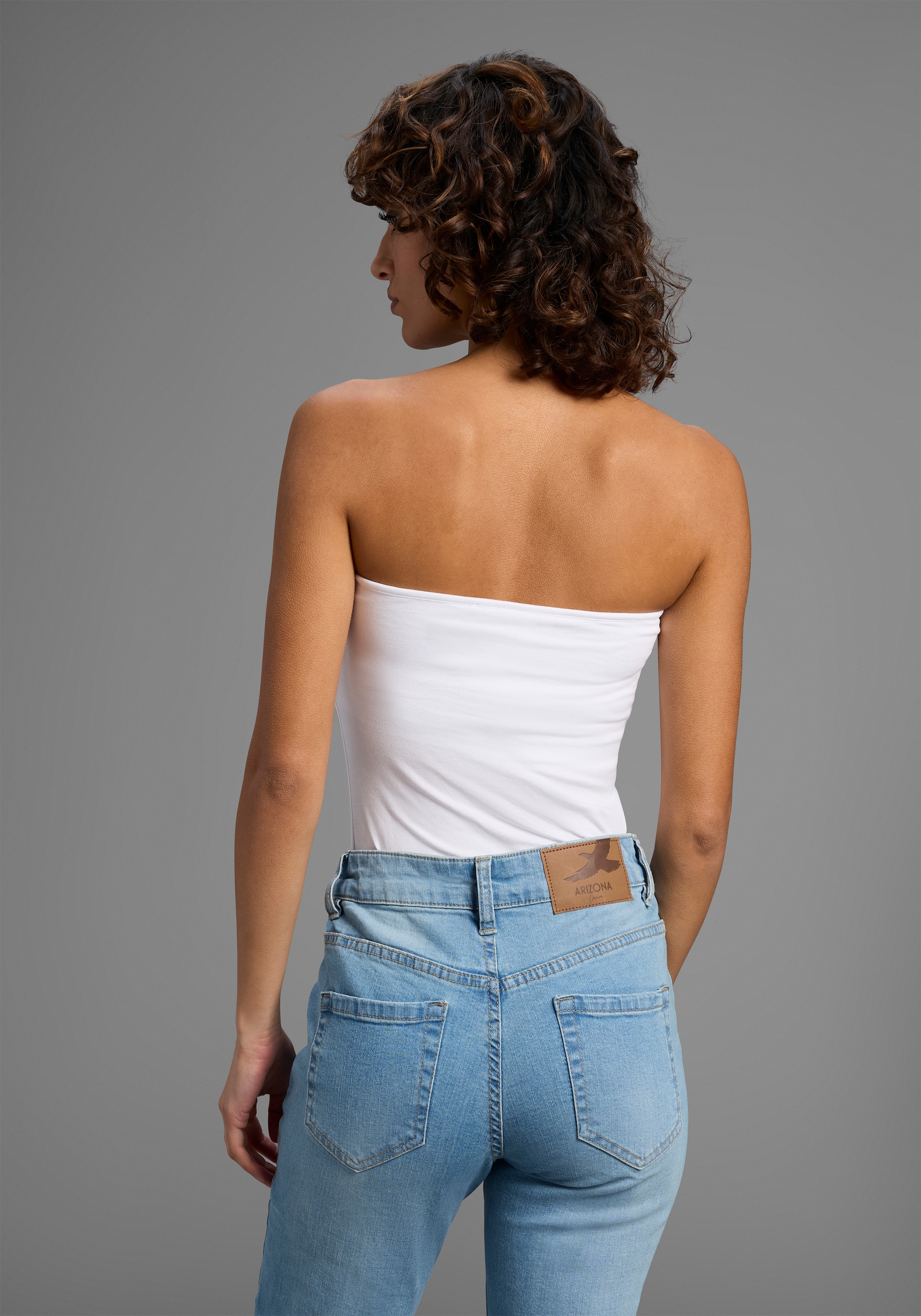 Laura Scott Bandeautop, (2-er Pack), trägerlos und figurbetont