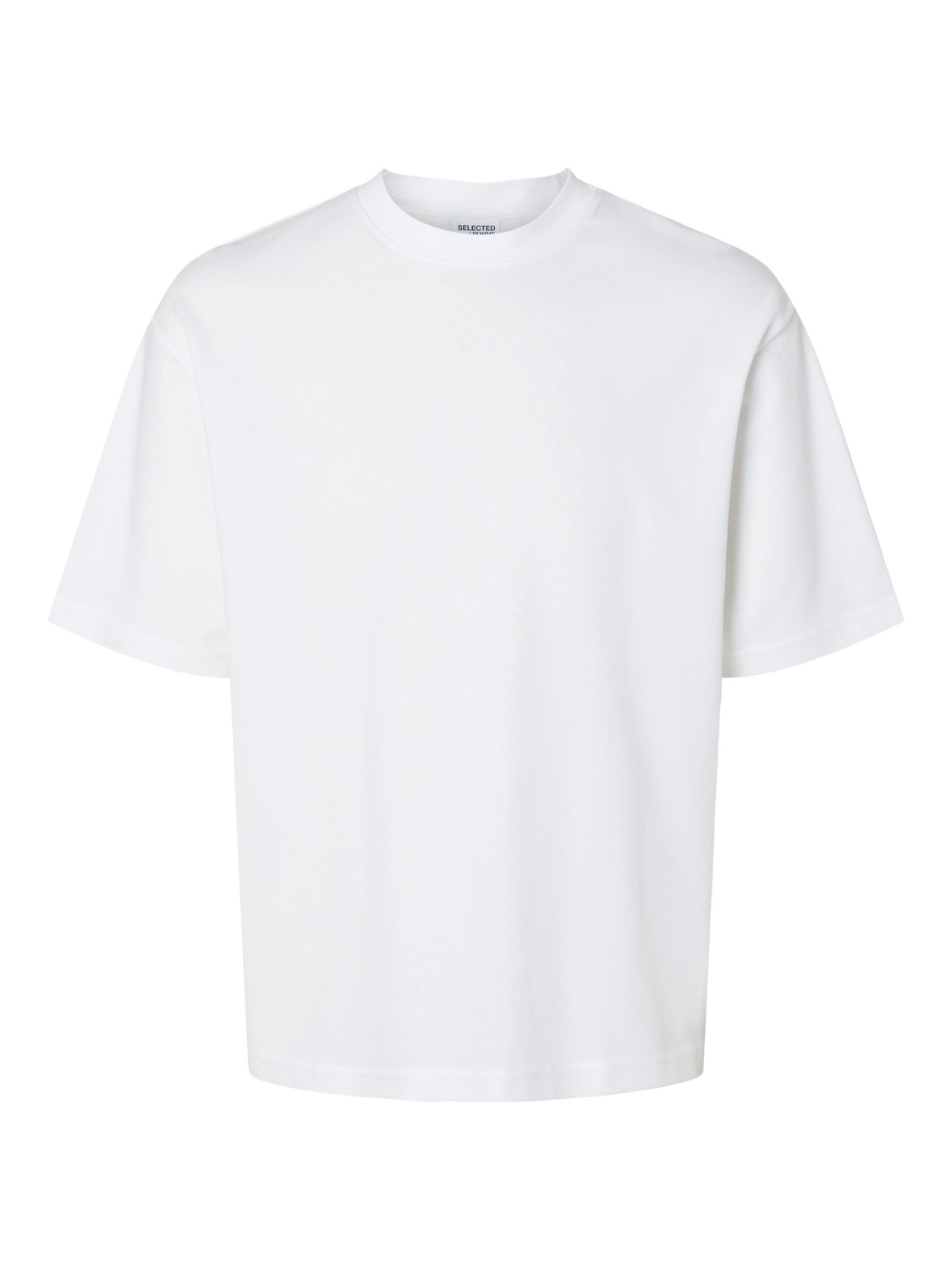 SELECTED HOMME Rundhalsshirt »SLHLOOSEOSCAR SS O-NECK TEE NOOS«