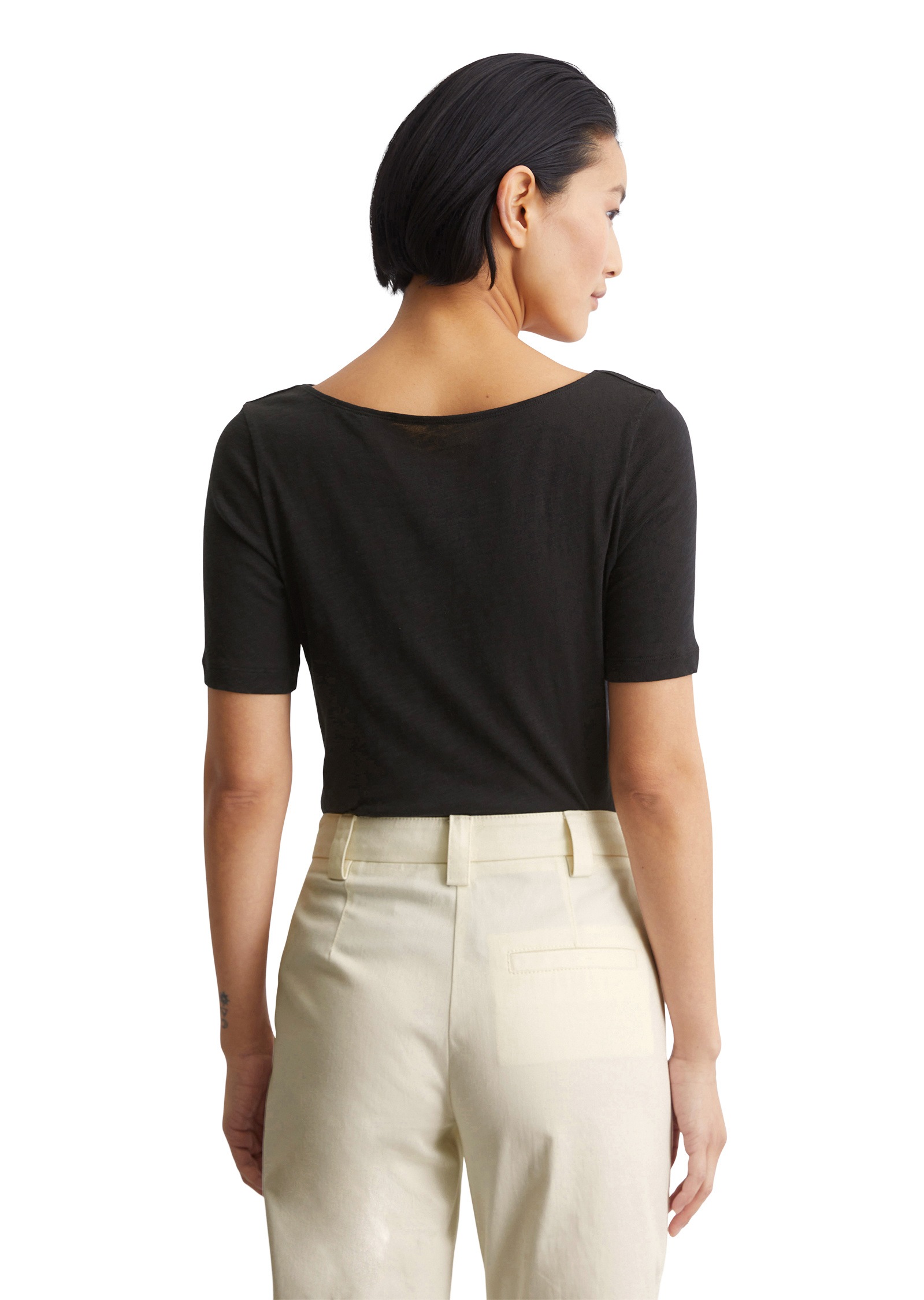 Marc O'Polo T-Shirt »mit U-Boot-Ausschnitt«