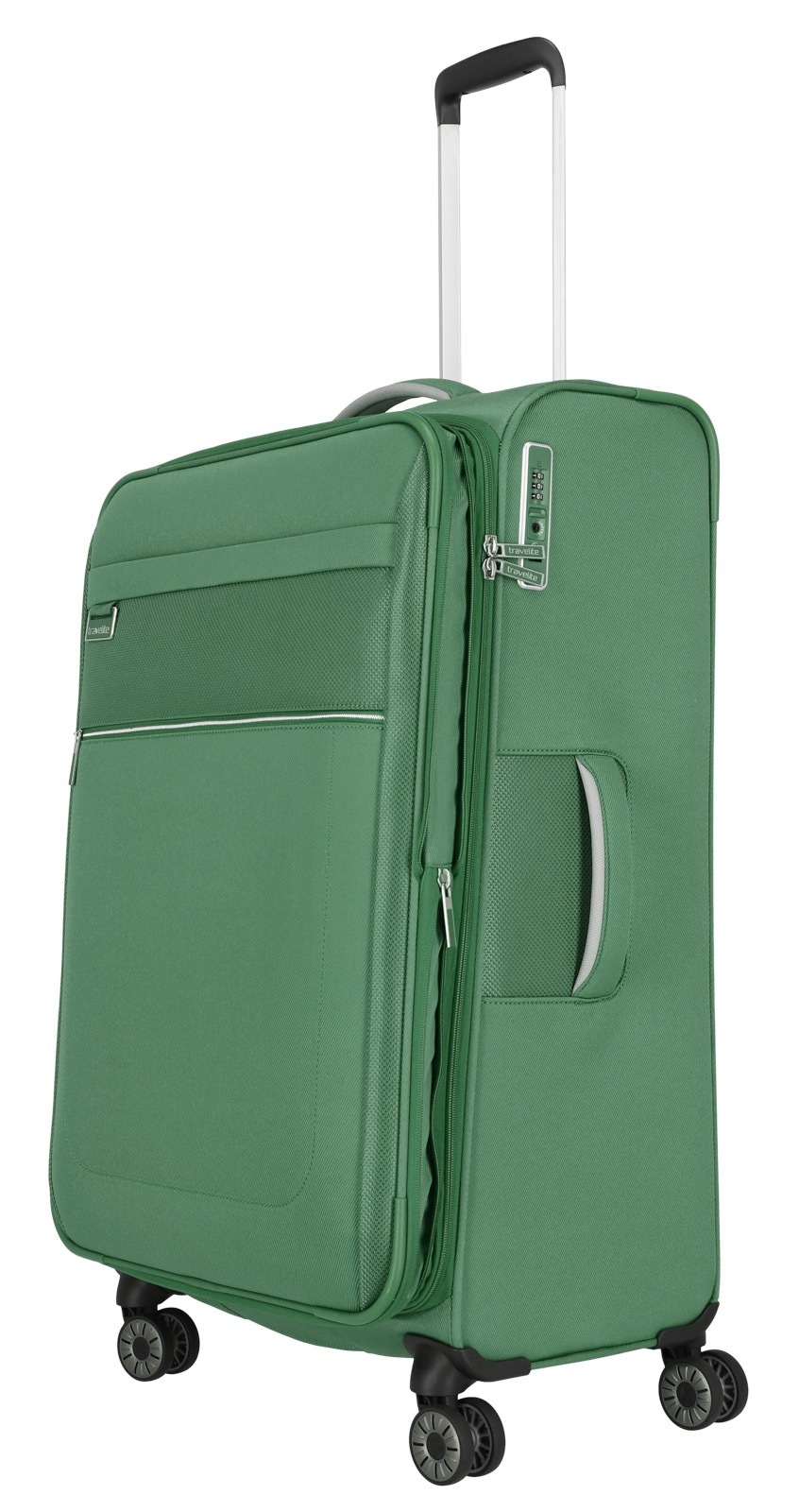travelite Weichgepäck-Trolley »MIIGO, verschiedene Größen und Farben«, 4 Rollen, Weichgepäck-Koffer, Reisegepäck, Reisekoffer, Volumenerweiterung M/L