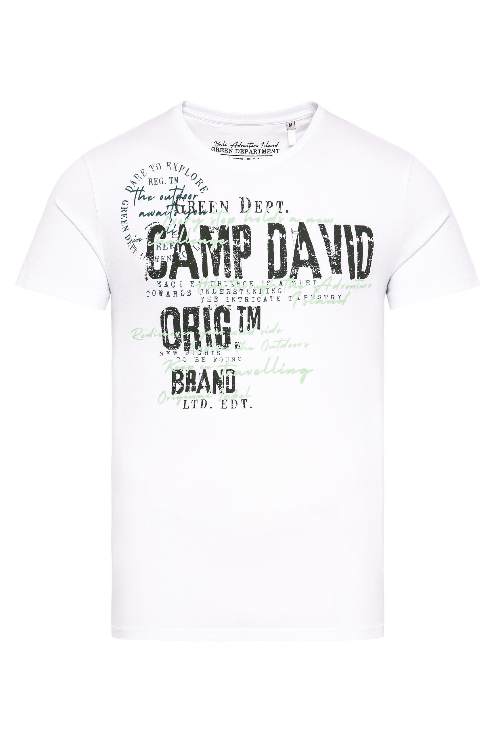 CAMP DAVID Rundhalsshirt, aus Baumwolle günstig online kaufen