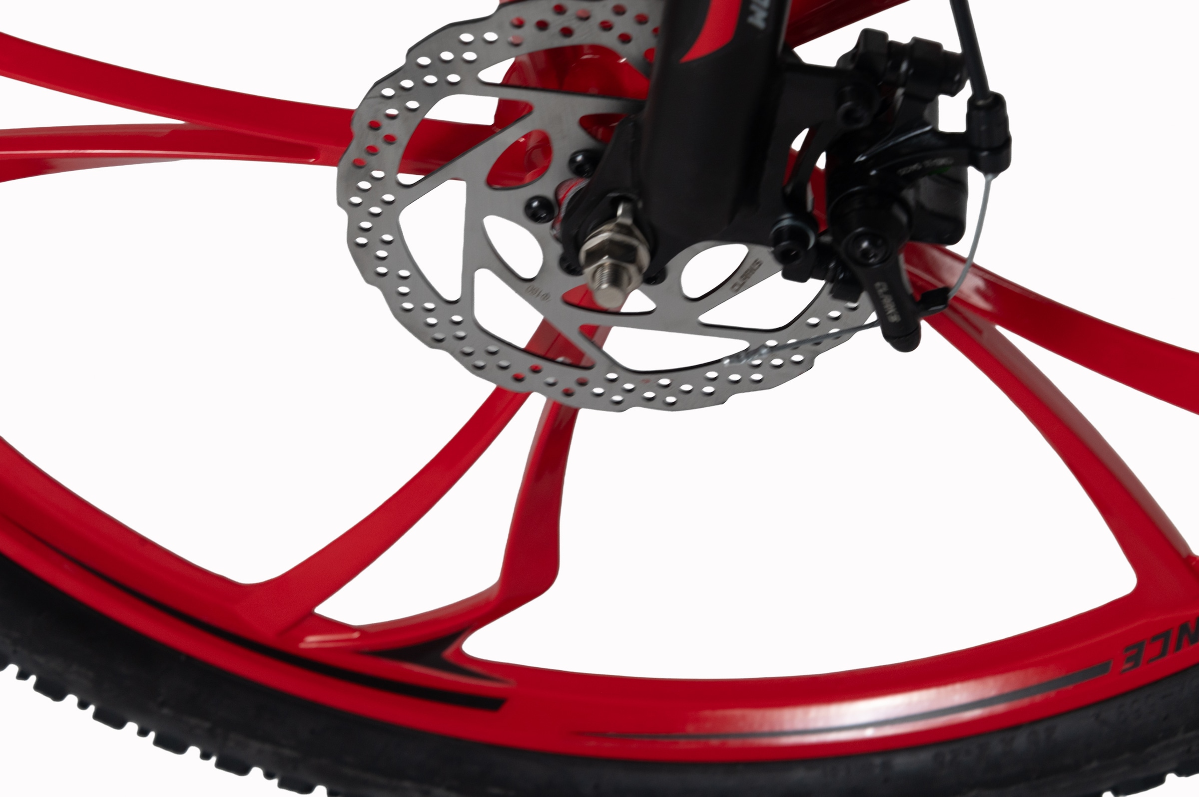 WYLD Mountainbike »WYLD Mountainbike Fully 26'' Topspin schwarz-rot« 21 Gang Shimano Tourney Schaltwerk Kettenschaltung