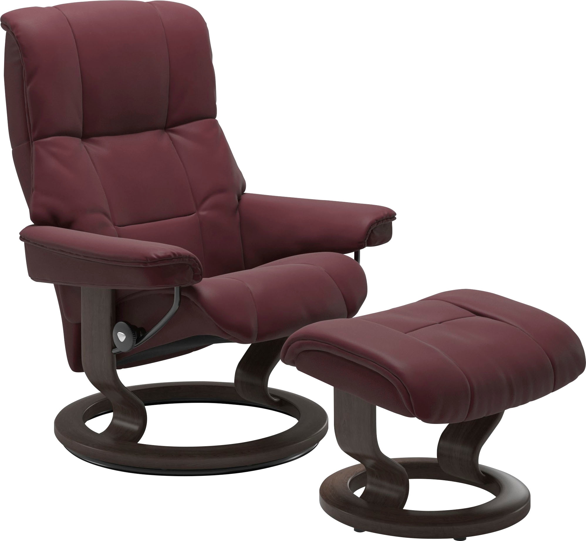 Stressless Relaxsessel "Mayfair" Relaxsessel mit Hocker, mit Hocker, mit Classic Base, Größe S, M & L, Gestell Wenge