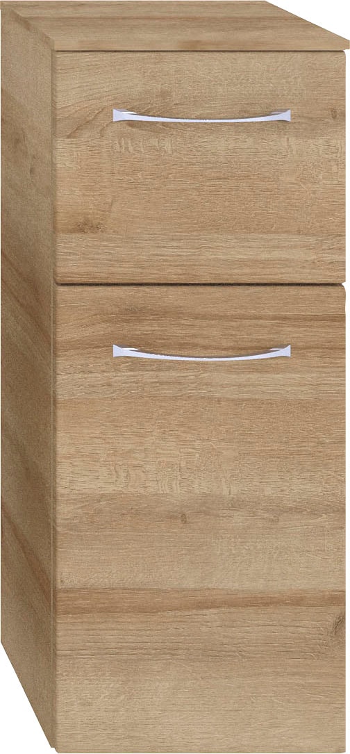 Saphir Badmöbel-Set »6005 Sprint 3-teilig, Keramik-Waschtisch mit LED-Spiegelschrank«, (4 St.), Unterschrank, inkl. Türdämpfer, 4 Türen, 3 Schubladen, Bad-Set