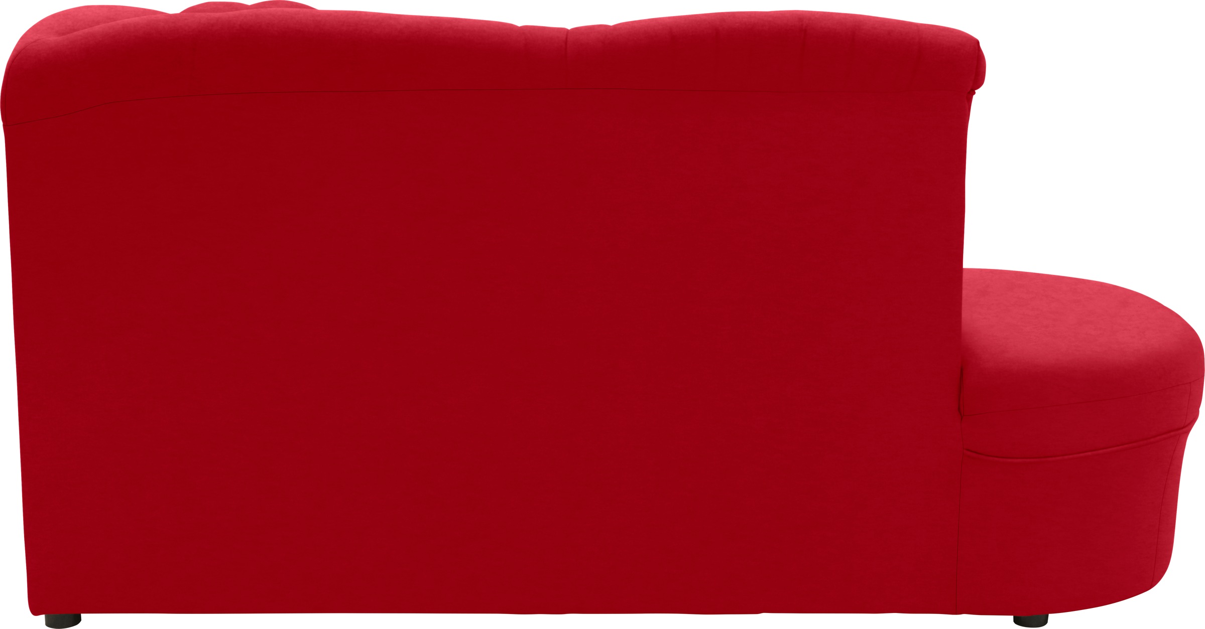 DOMO collection Ecksofa »Faenza für kleine Räume, Stellmaße 232,176cm, komfortabel, L-Form«, mit Ottomane, zeitlos, elegante Armlehnen, wahlweise mit Bettfunktion