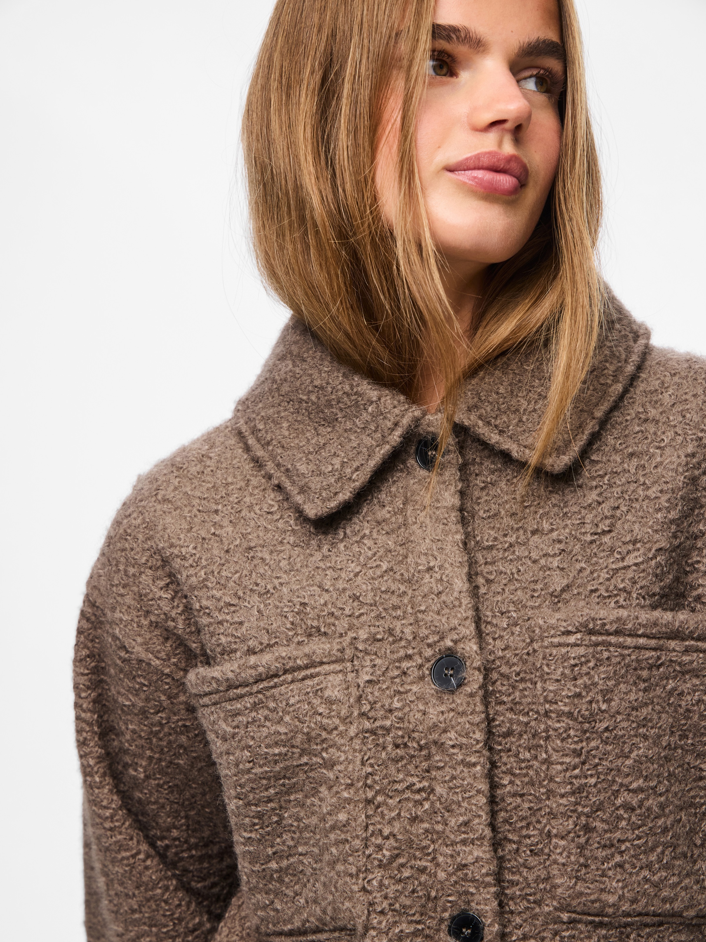 pieces Hemdjacke "PCOLINE SHACKET PWP" günstig online kaufen