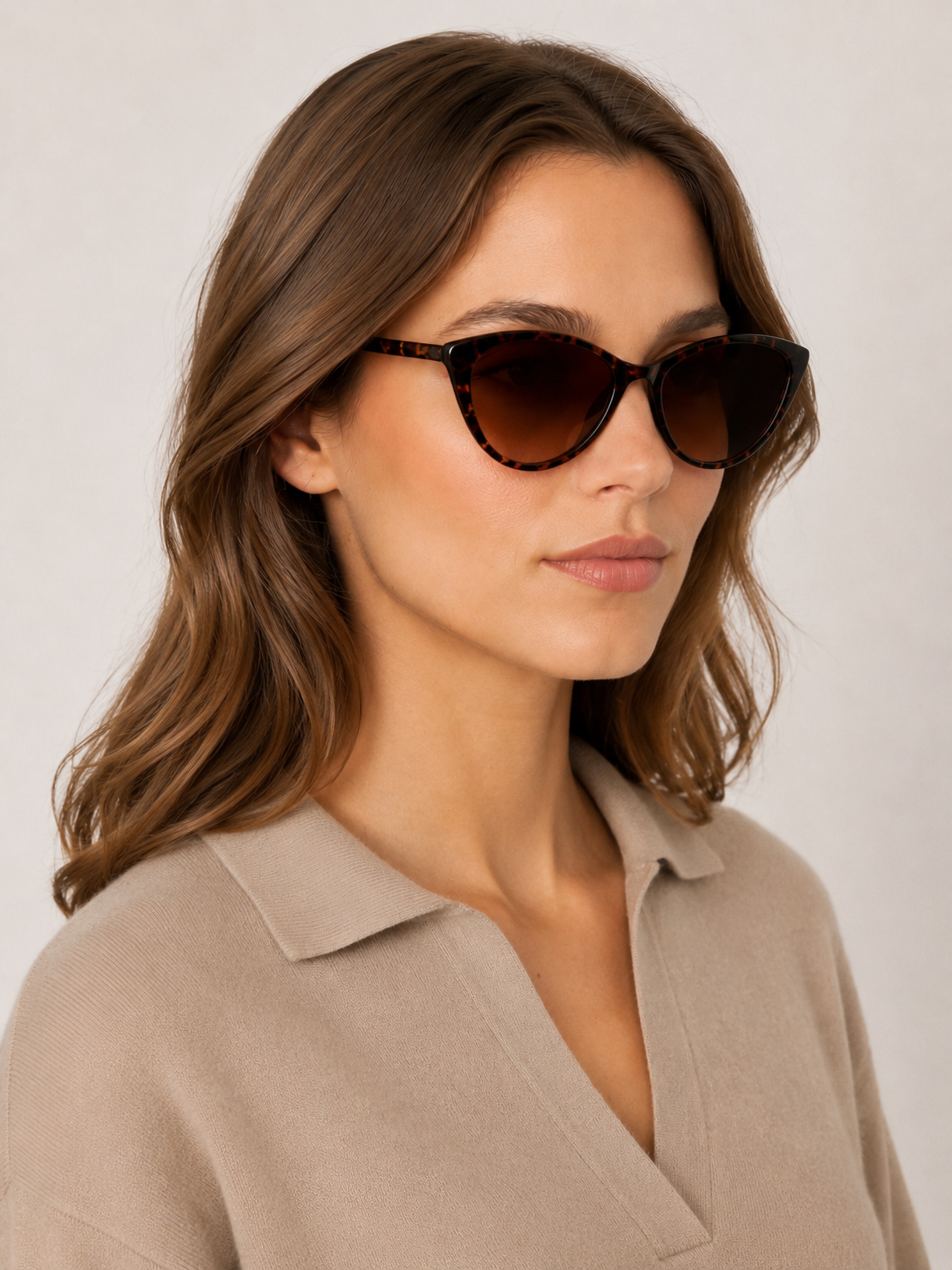 COLLEZIONE ALESSANDRO Sonnenbrille »London« mit Schildpatt Optik