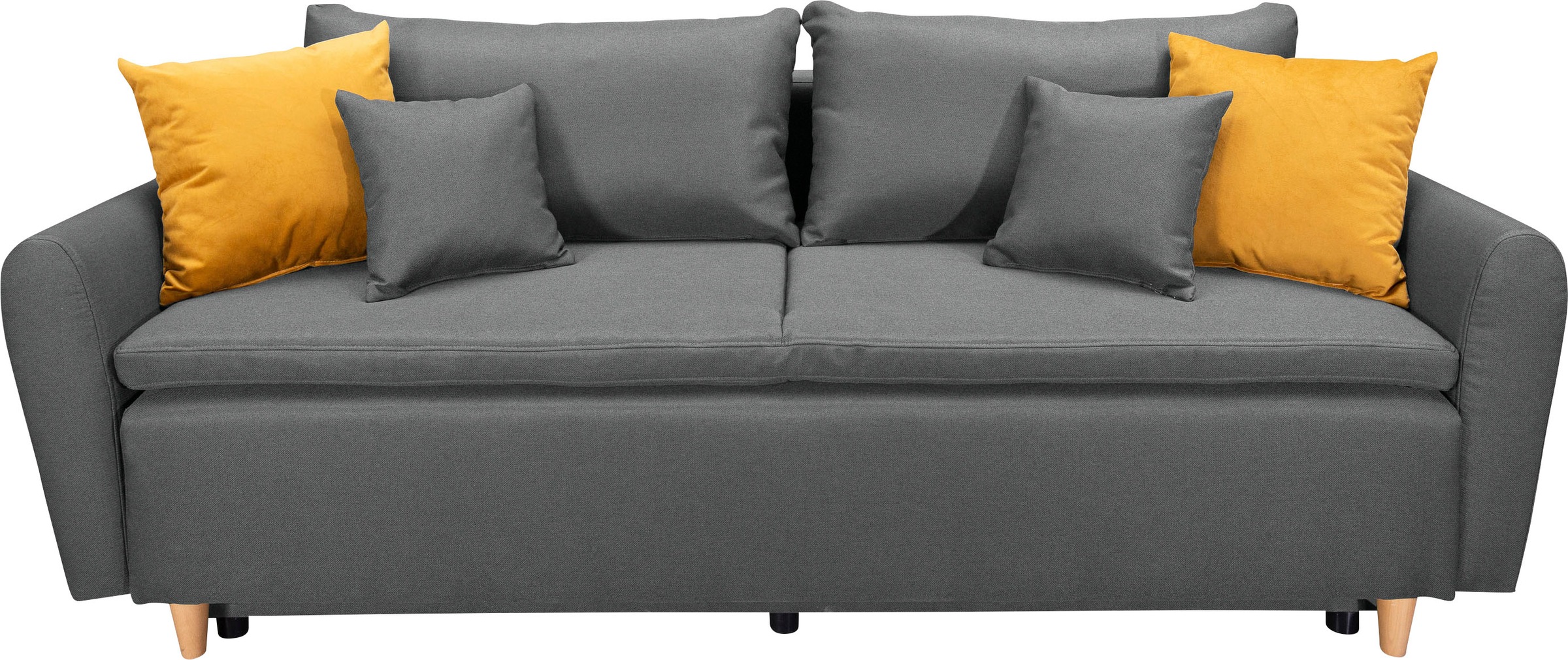 INOSIGN Schlafsofa "Anika", mit Boxspringaufbau, Bettfunktion & Bettkasten, günstig online kaufen