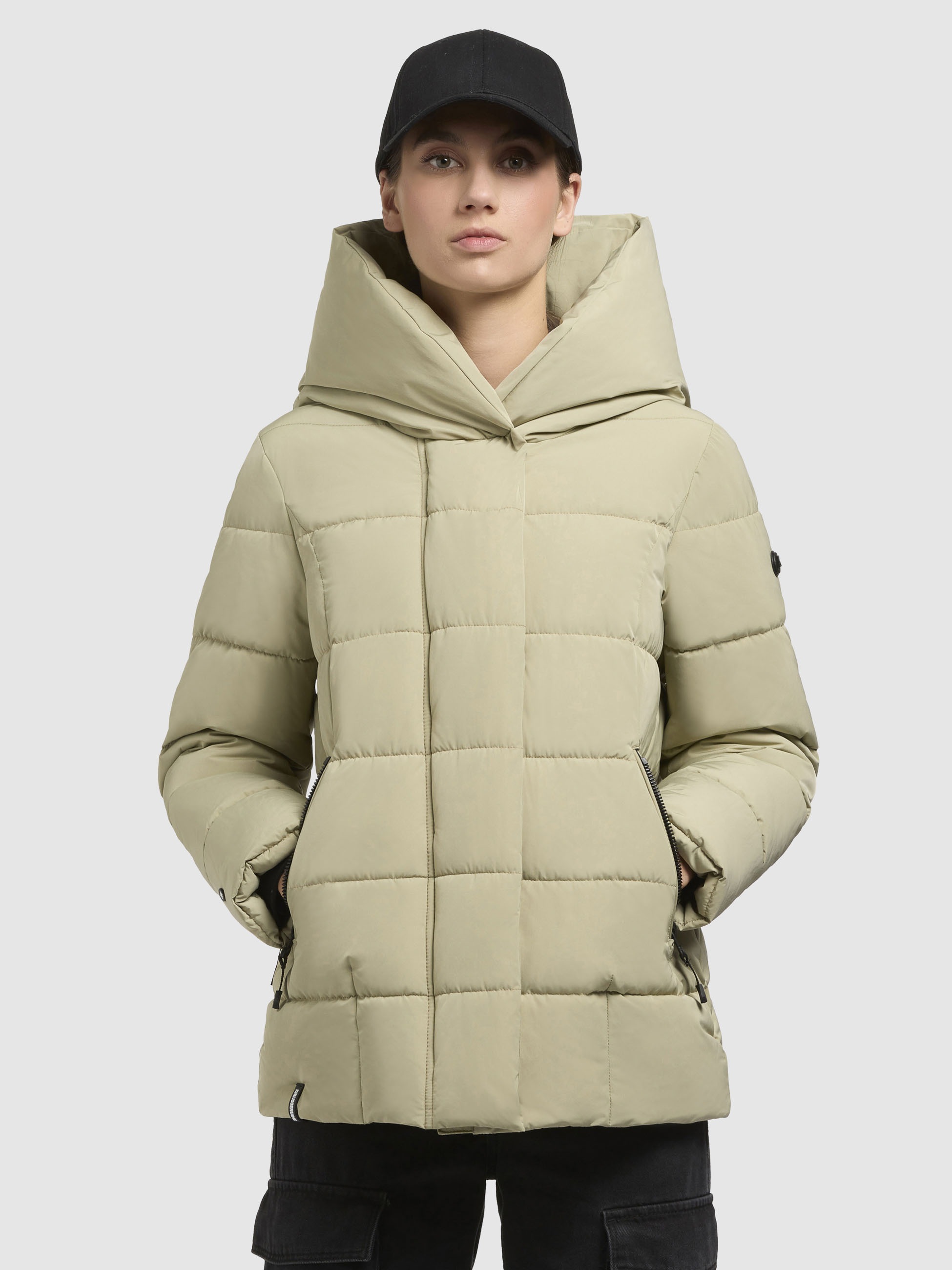 khujo Steppjacke »CAMEA«, mit Kapuze