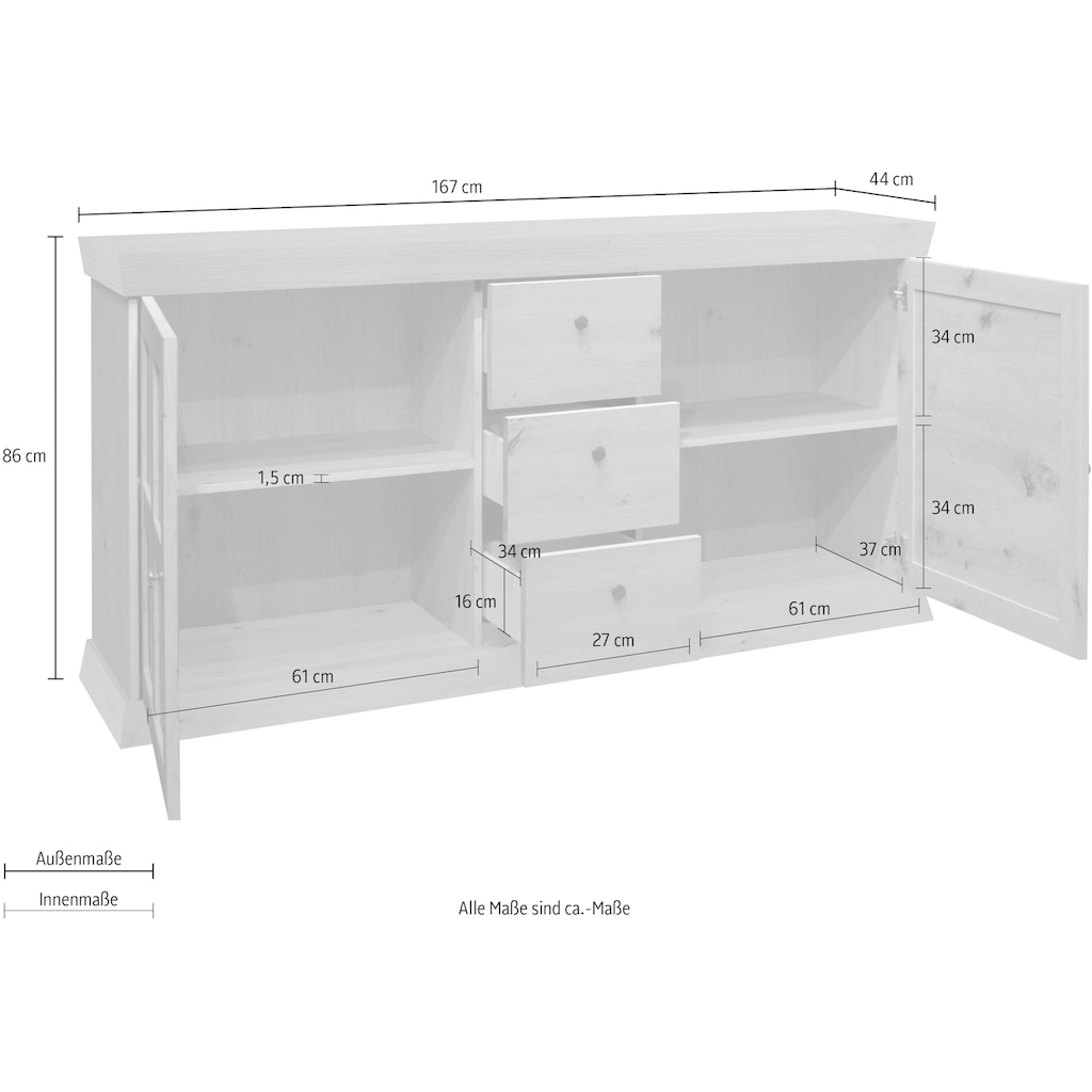 Mäusbacher Sideboard »Matrix«