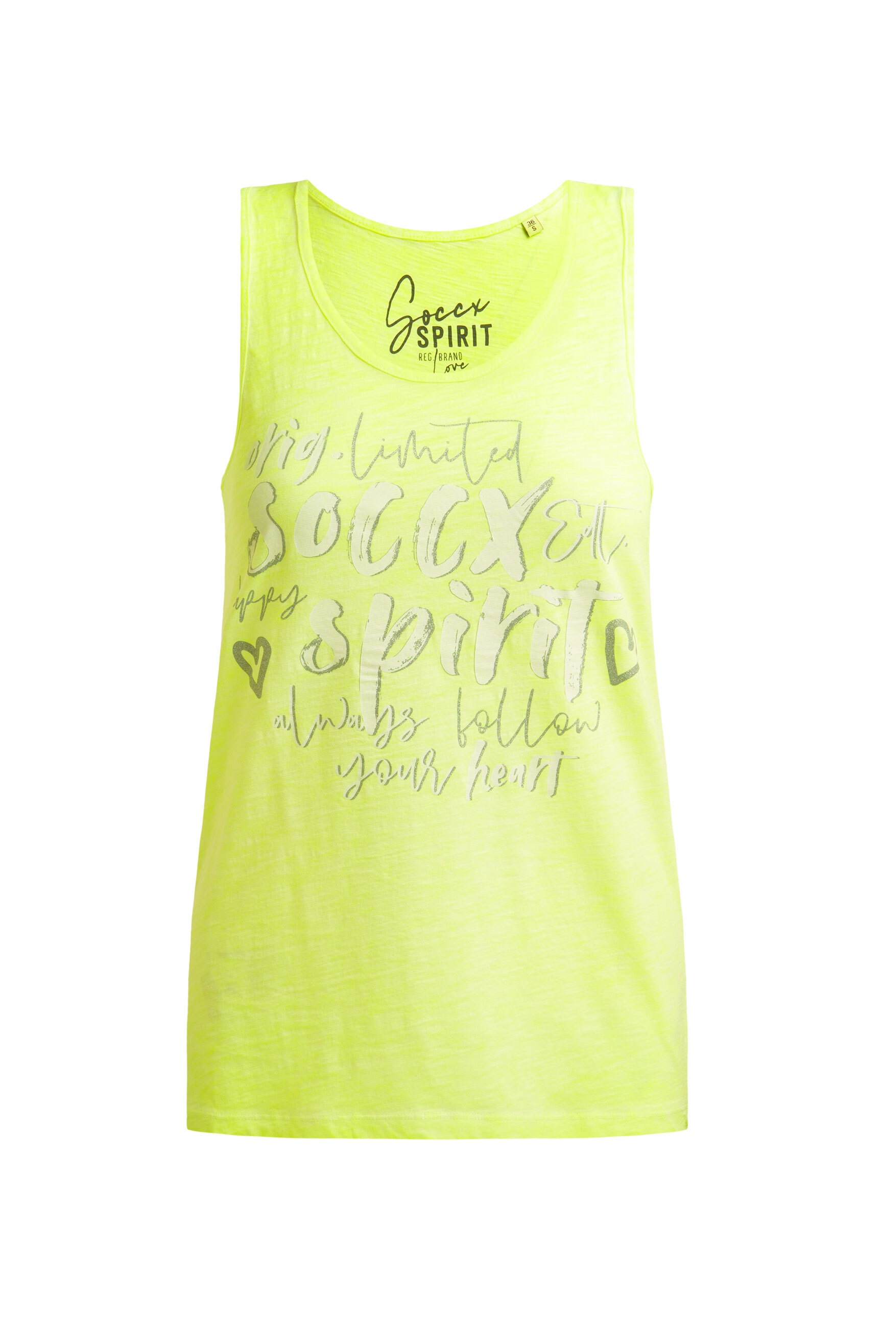 SOCCX Tanktop, aus Baumwolle