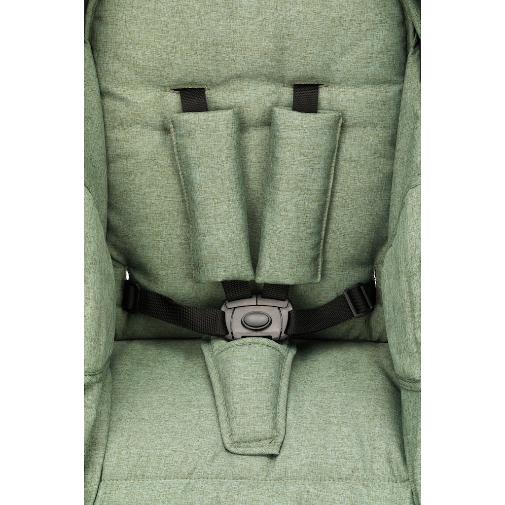 Fillikid Kombi-Kinderwagen »Panther, forest green/melange«, 22 kg