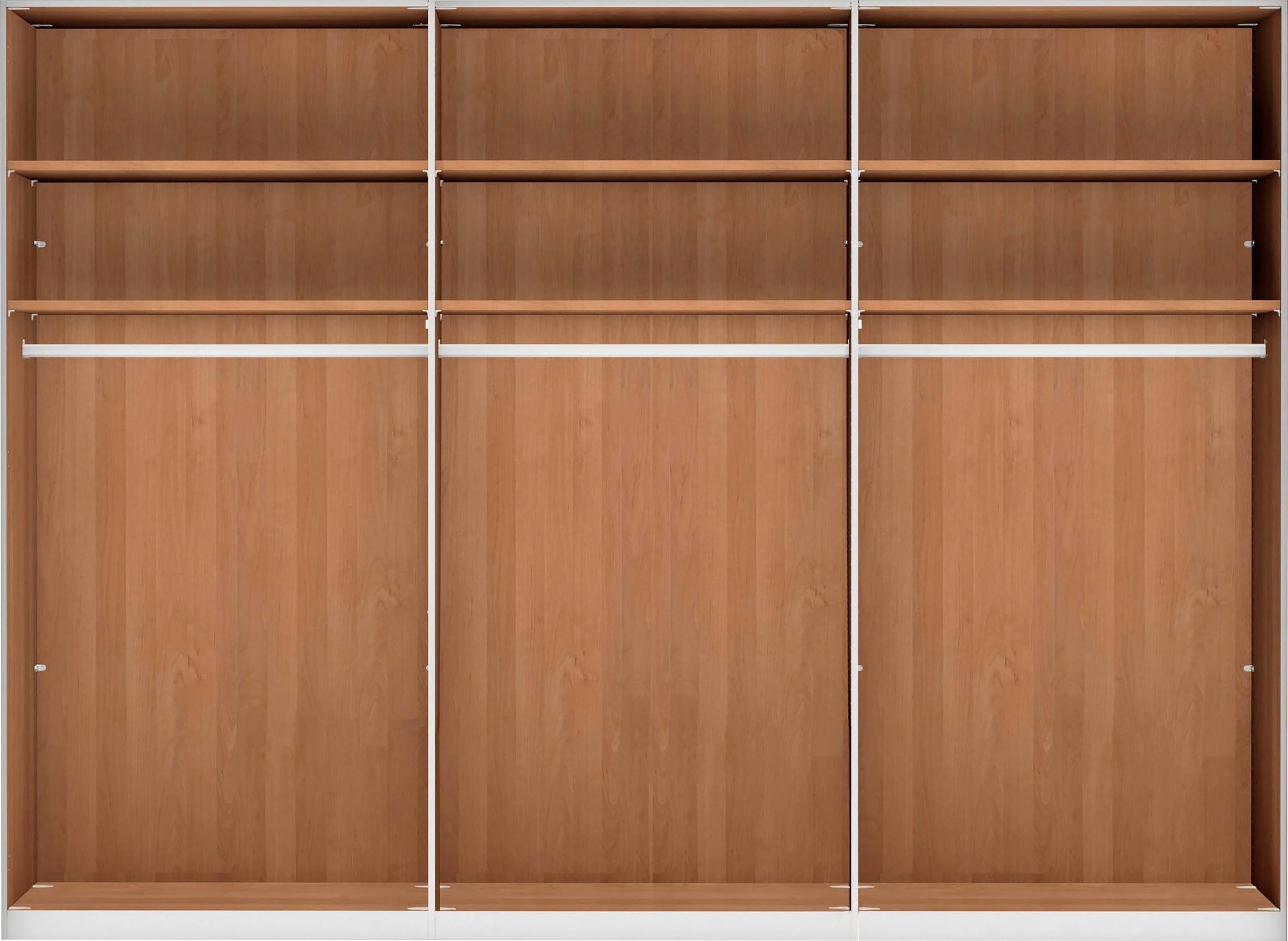 Thumbnail - WIEMANN Kleiderschrank "Lausanne, Drehtürenschrank, Schrank, Wäscheschrank, Erle teilmassiv" 300 cm Breite mit 5 oder 6 ...