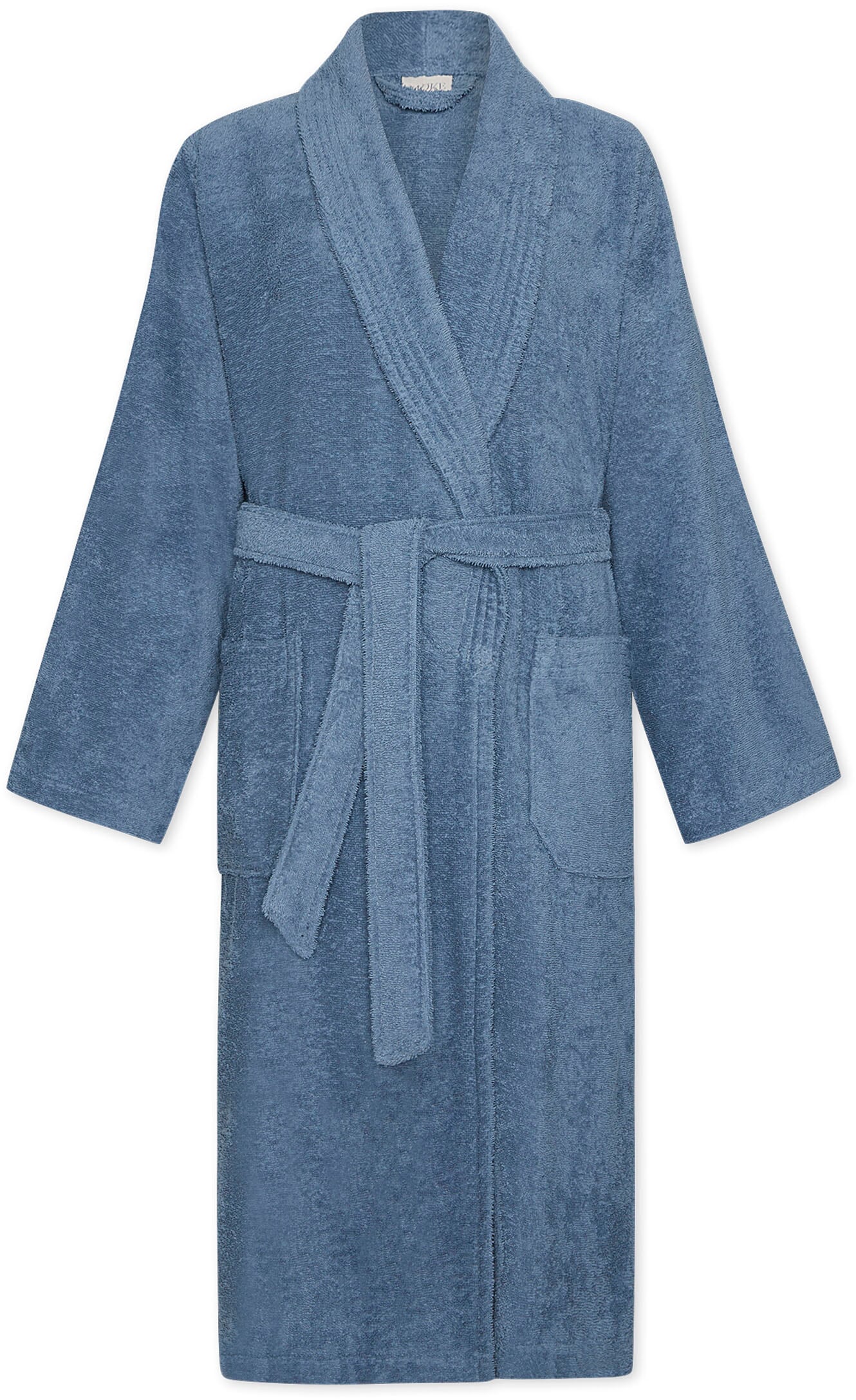 Möve Unisex-Bademantel »Basic«, (1 St.), mit Schalkragen
