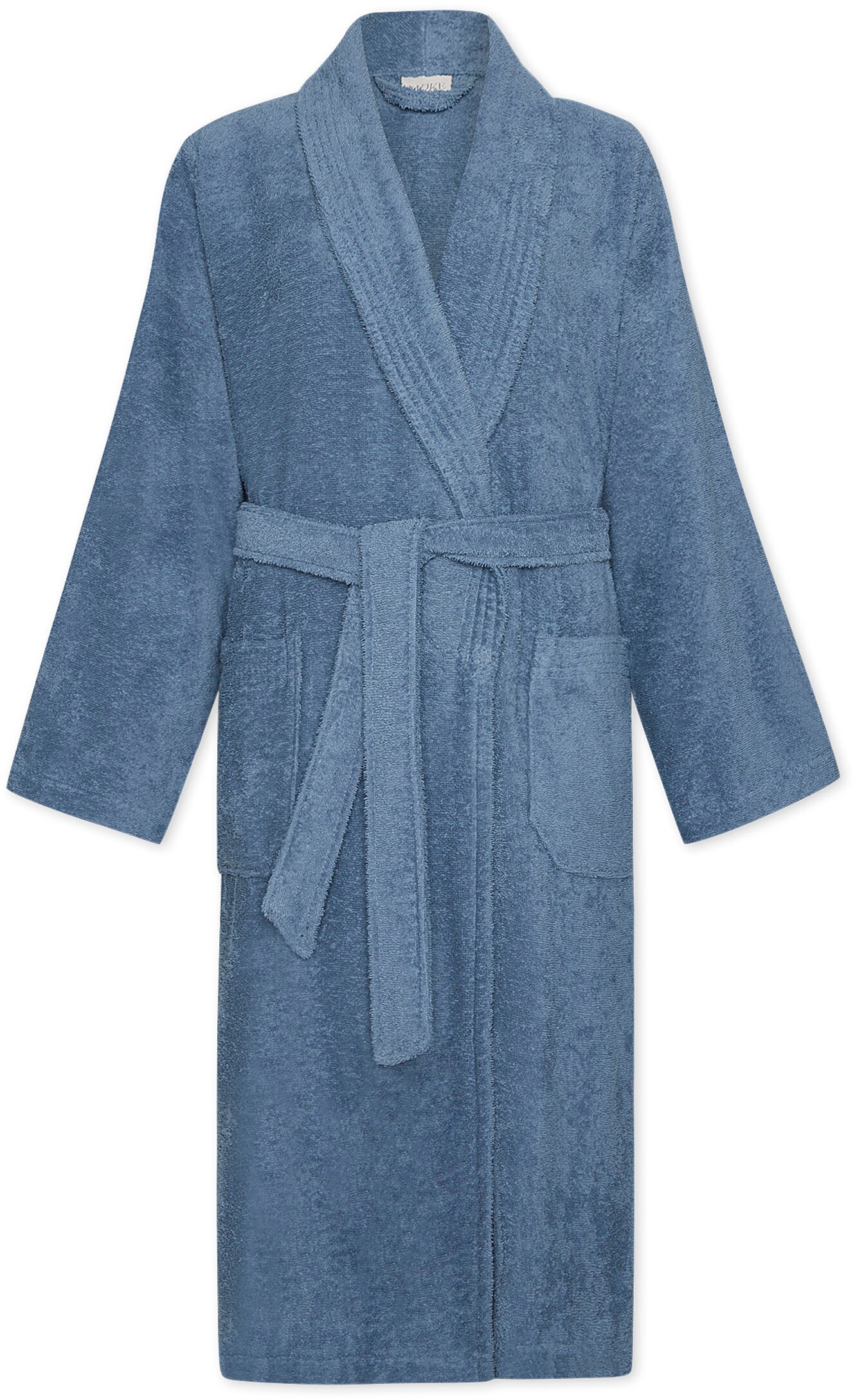 Möve Unisex-Bademantel "Basic", 1 Stk. mit Schalkragen günstig online kaufen