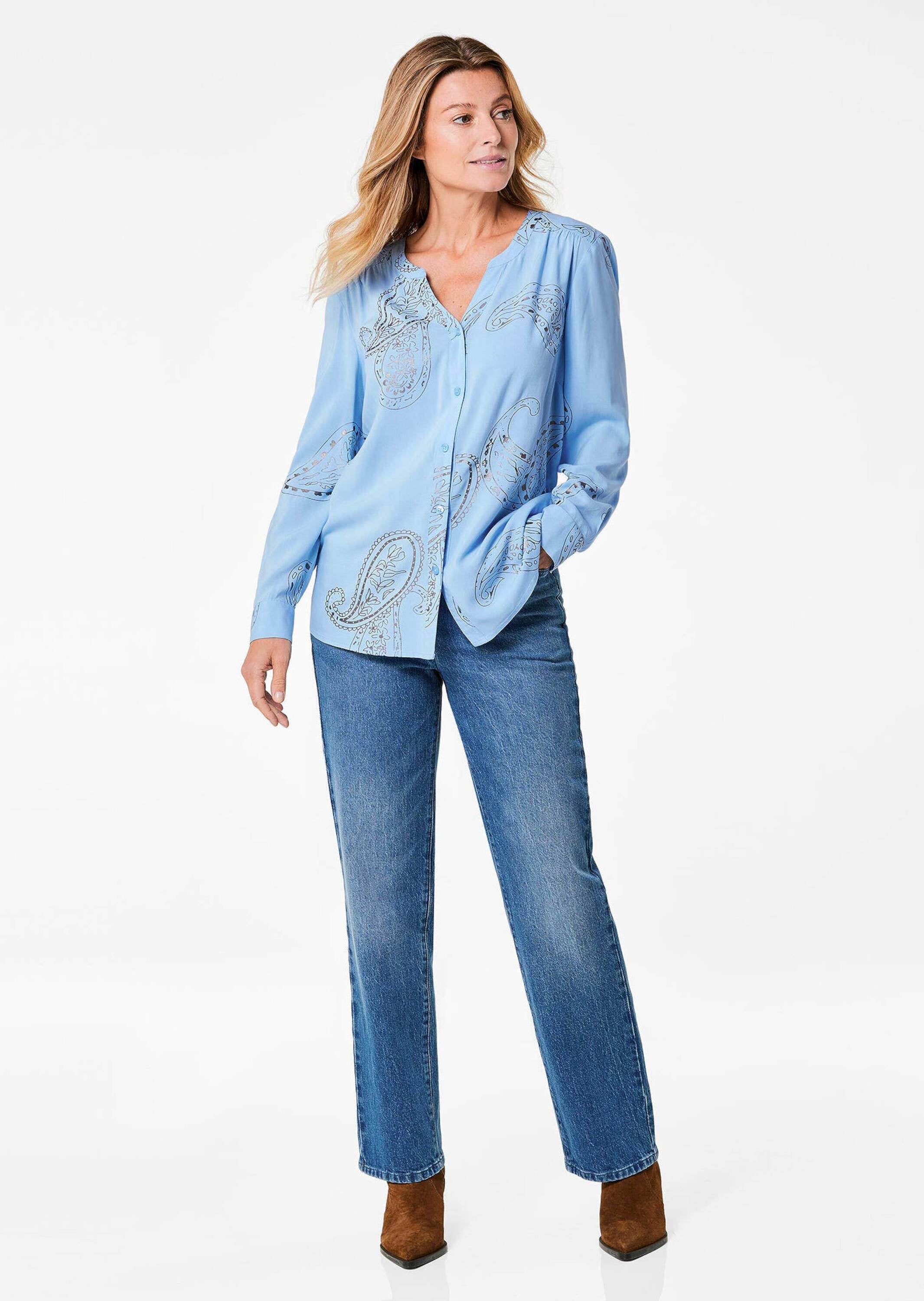 GOLDNER Schlupfbluse »Bluse Bluse«