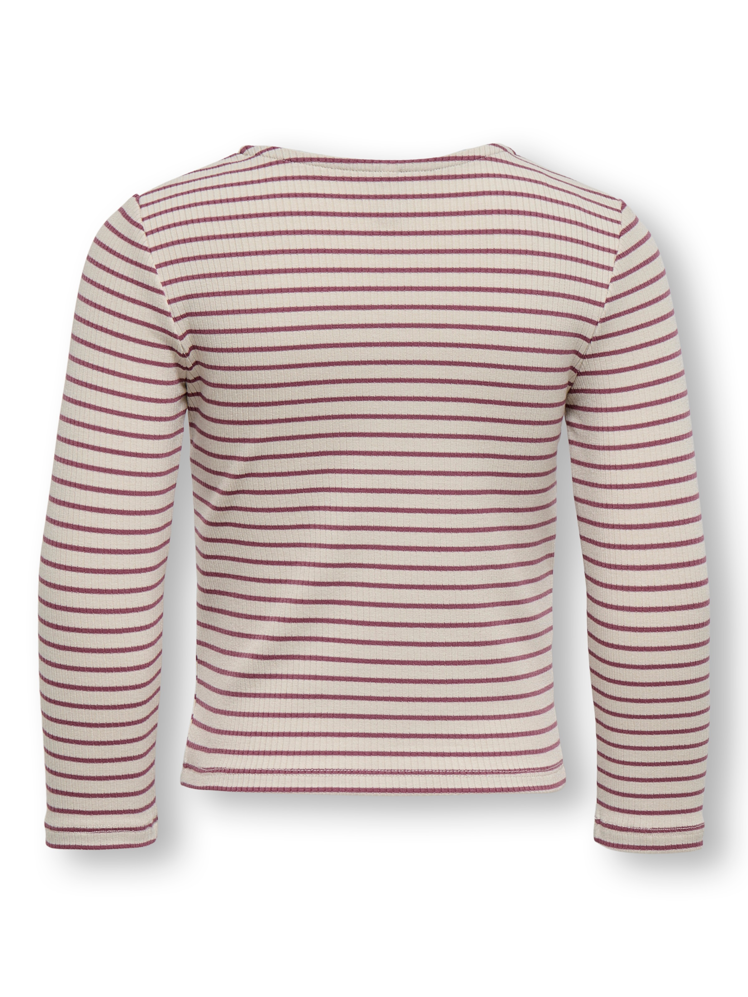 Thumbnail - KIDS ONLY Langarmshirt "KMGMAUDE LIFE STRIPE LS TOP JRS NOOS"