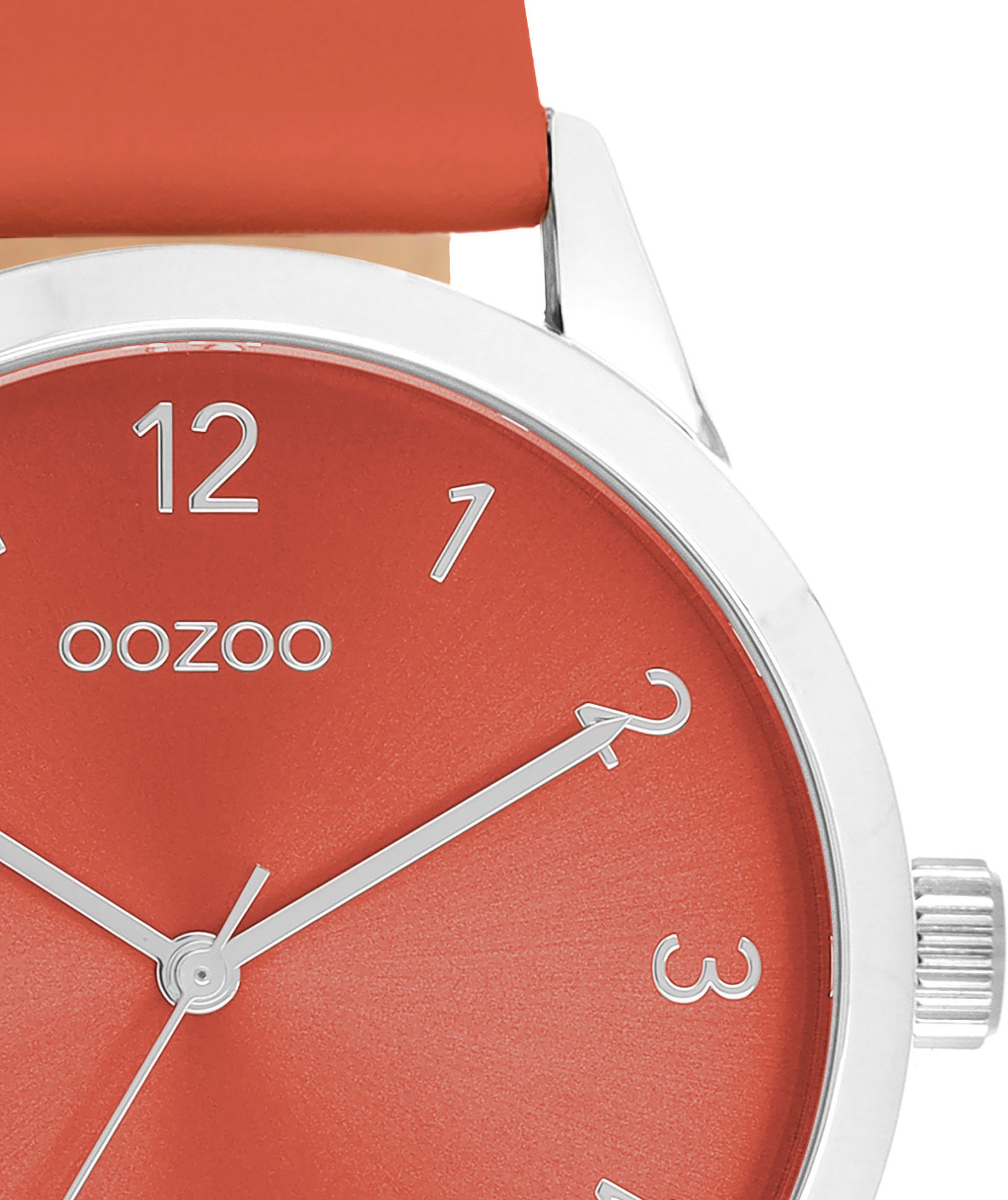 OOZOO Quarzuhr, Armbanduhr, Damenuhr, Herrenuhr, Lederarmband, analog