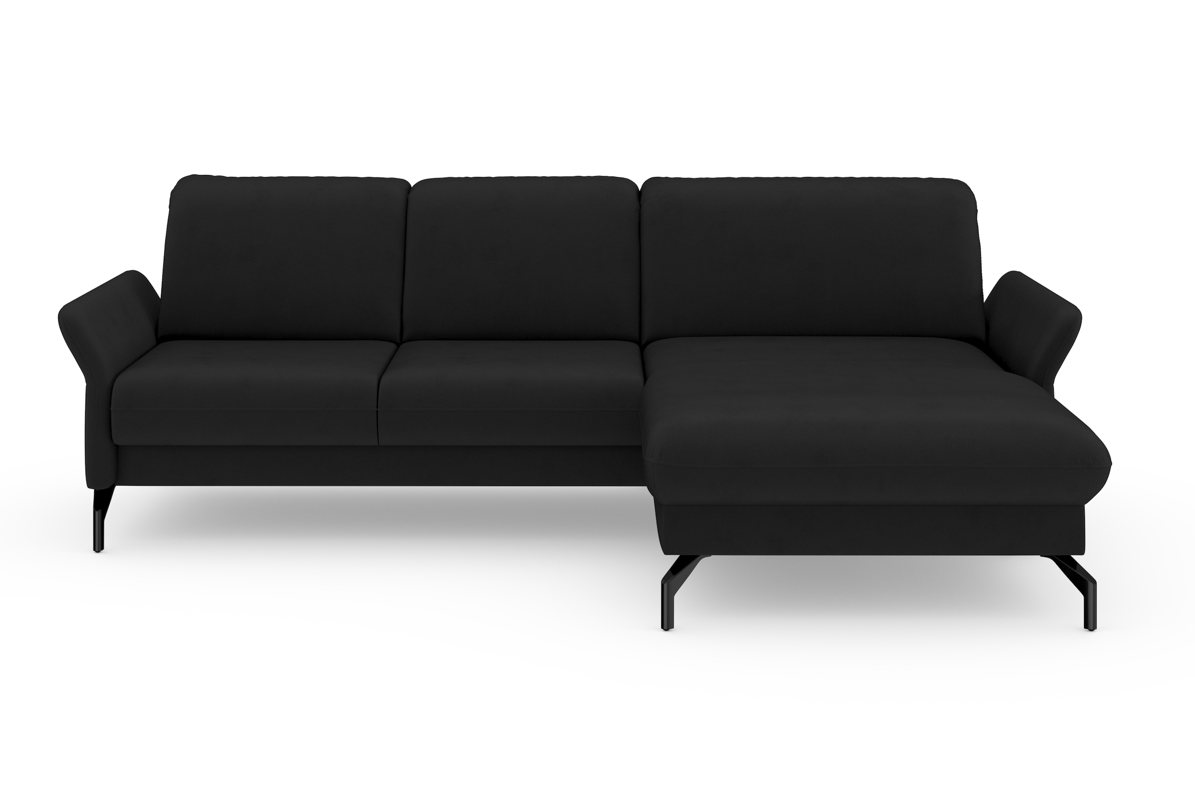 sit&more Ecksofa »Fashion L-Form« wahlweise mit Kopfteilverstellung und Vorziehsitz, motorisch