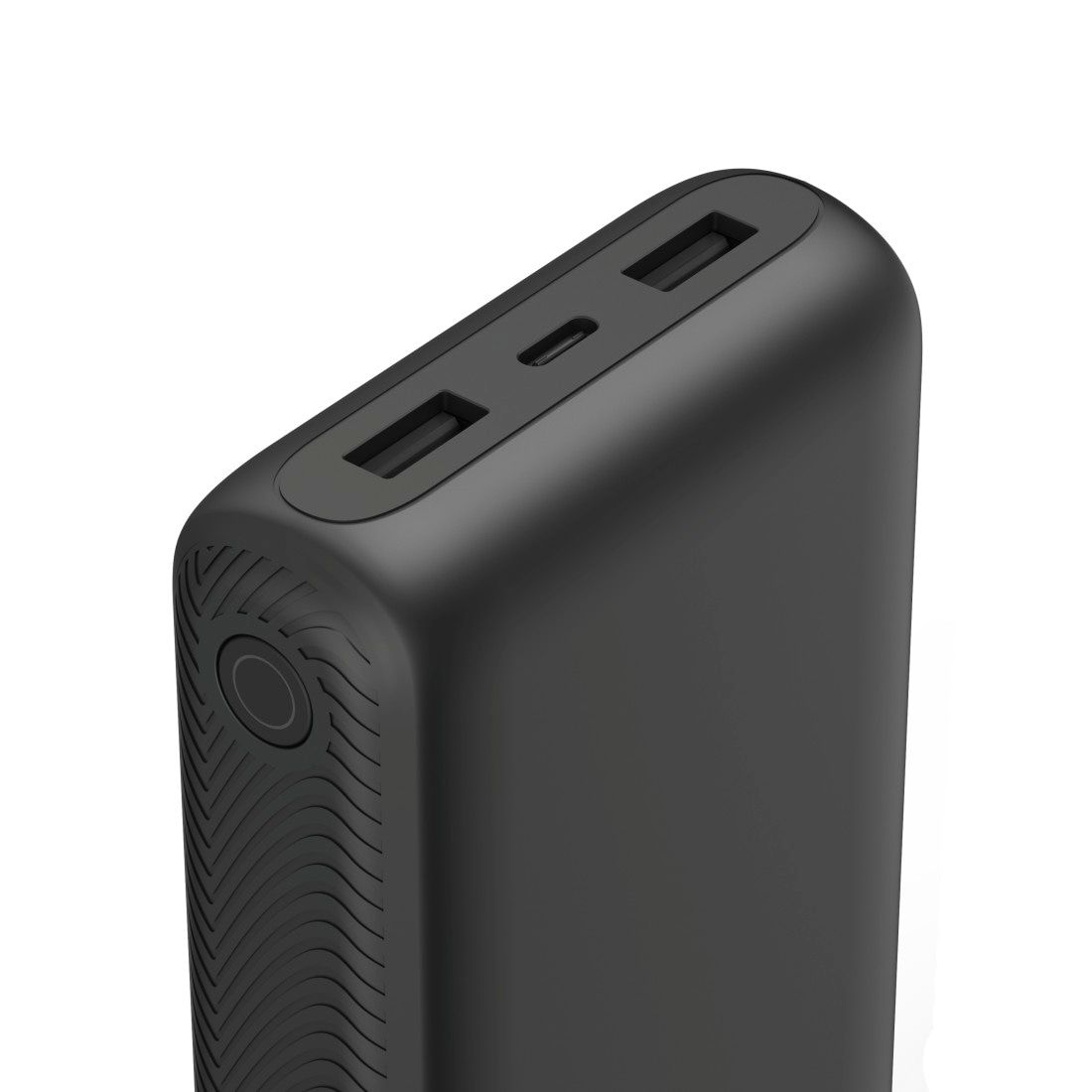 Hama Powerbank »Powerbank 20000 mAh mit USB-C und 2x USB-A Anthrazit« Fast Charge, LED-Display, USB-C, 2x USB-A, Schutzfunktionen