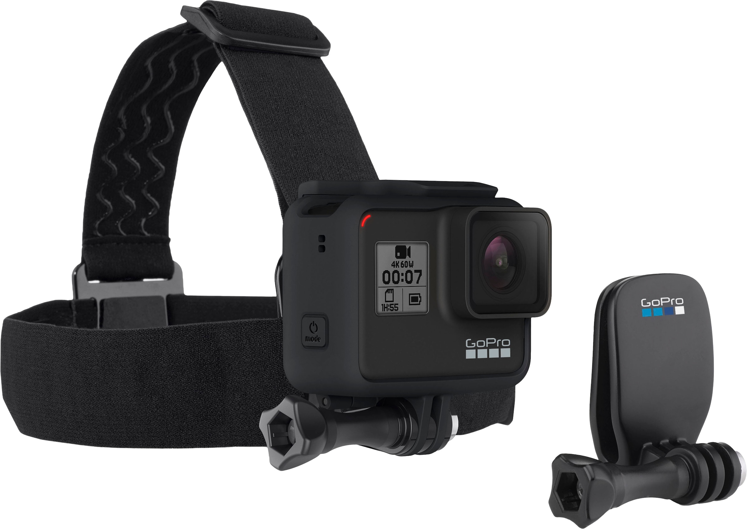 GoPro Action Cam »Kopfgurt 2.0«, Kopfgurt für POV-Aufnahmen + Cliphalterung