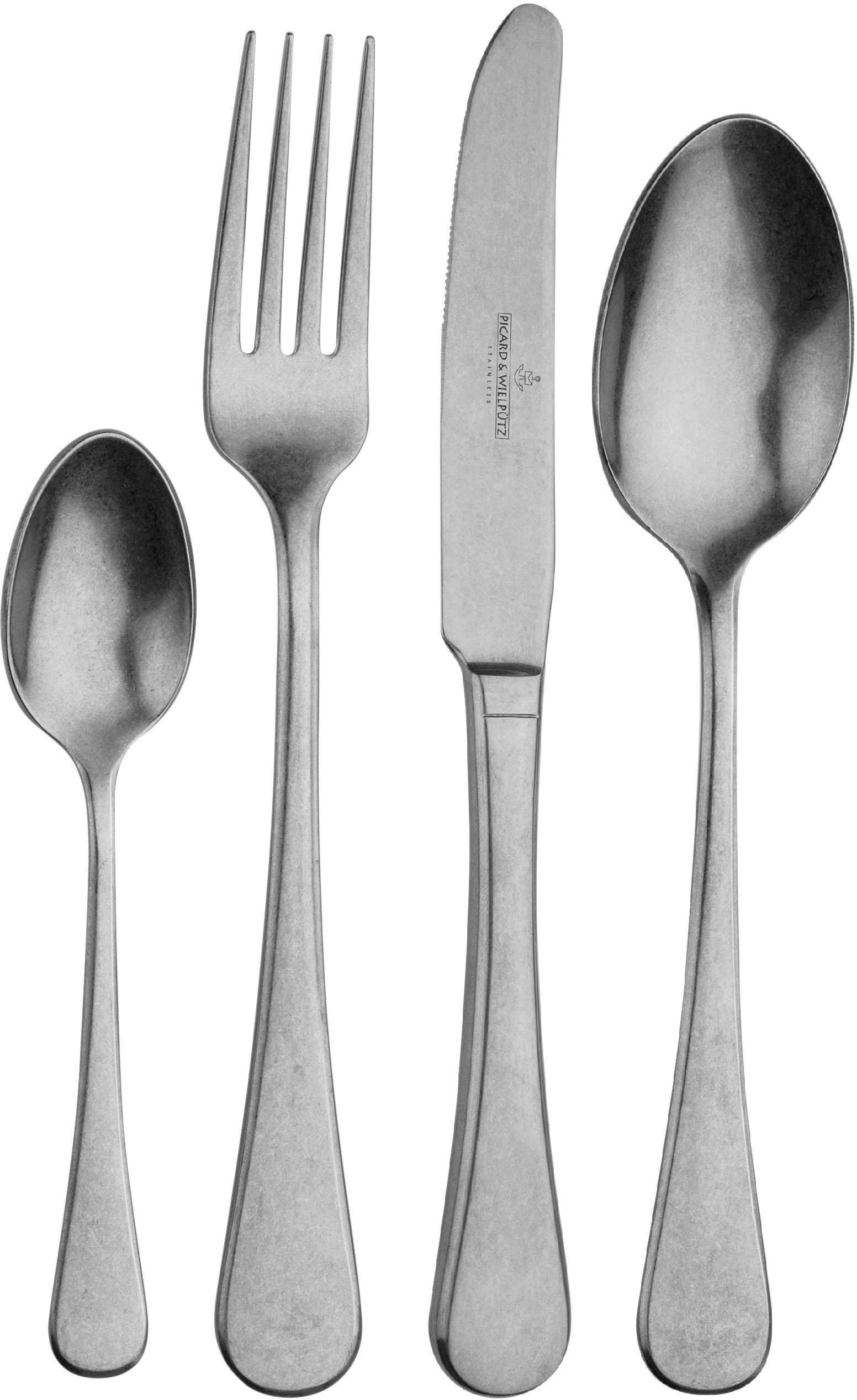Picard & Wielpütz Solingen Besteck-Set "Rossini" Vintage-Look, Stone washed günstig online kaufen