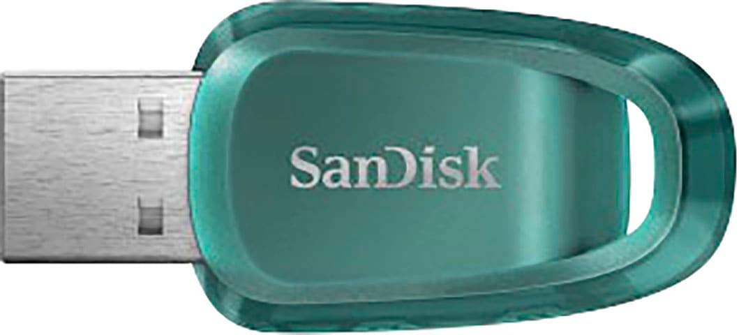 SANDISK USB-Stick "Cruzer Ultra Eco 128GB", 128GB GB, grün, USB-Sticks