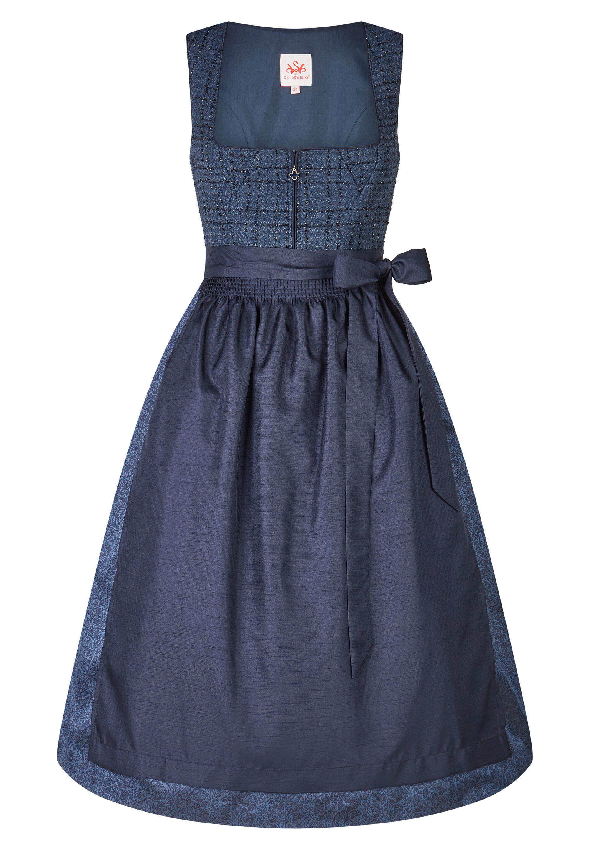 Spieth & Wensky Dirndl "Spieth & Wensky Dirndl Kobra" mit klassischem Ausschnitt