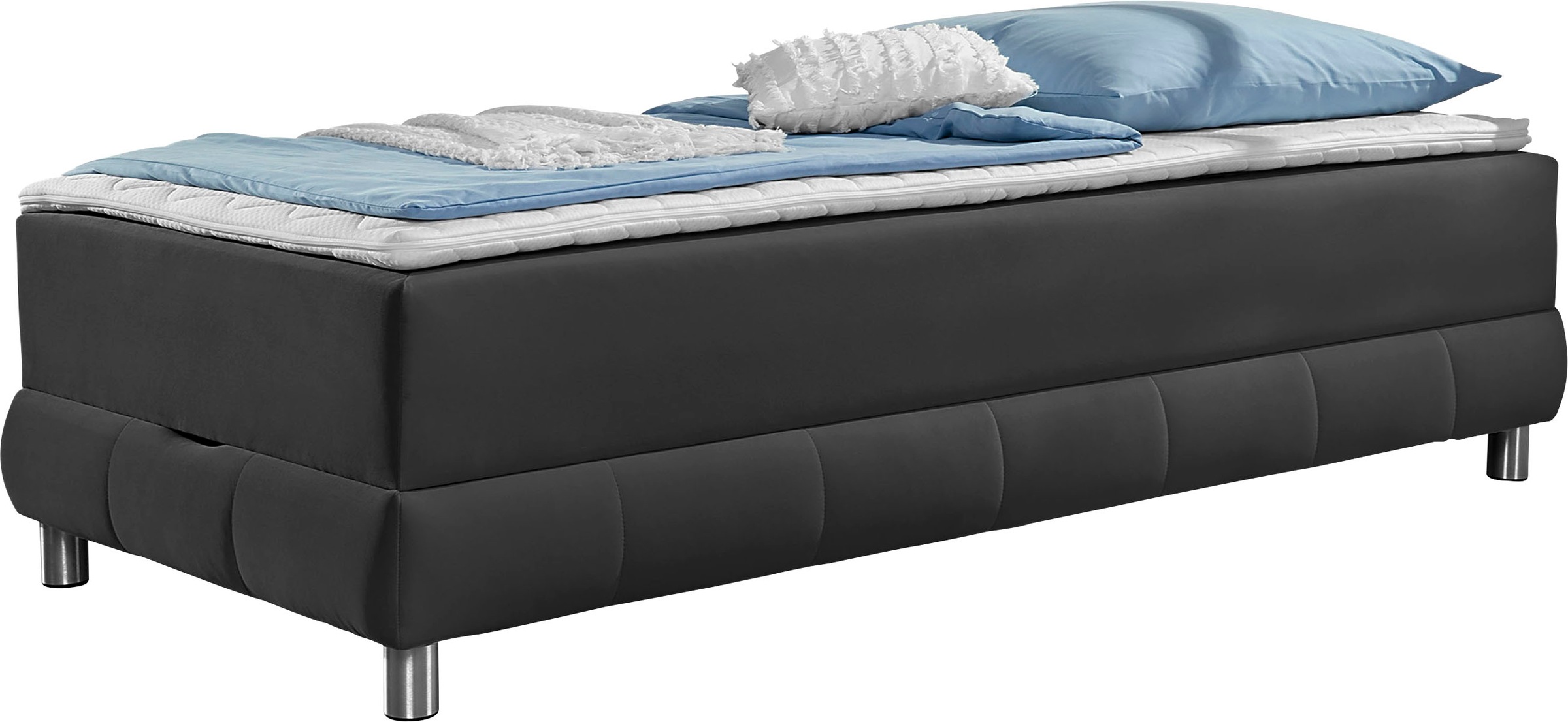 Home affaire Boxspringbett "Vaasa" für Dachschrägen geeignet, inkl. Bettkas günstig online kaufen