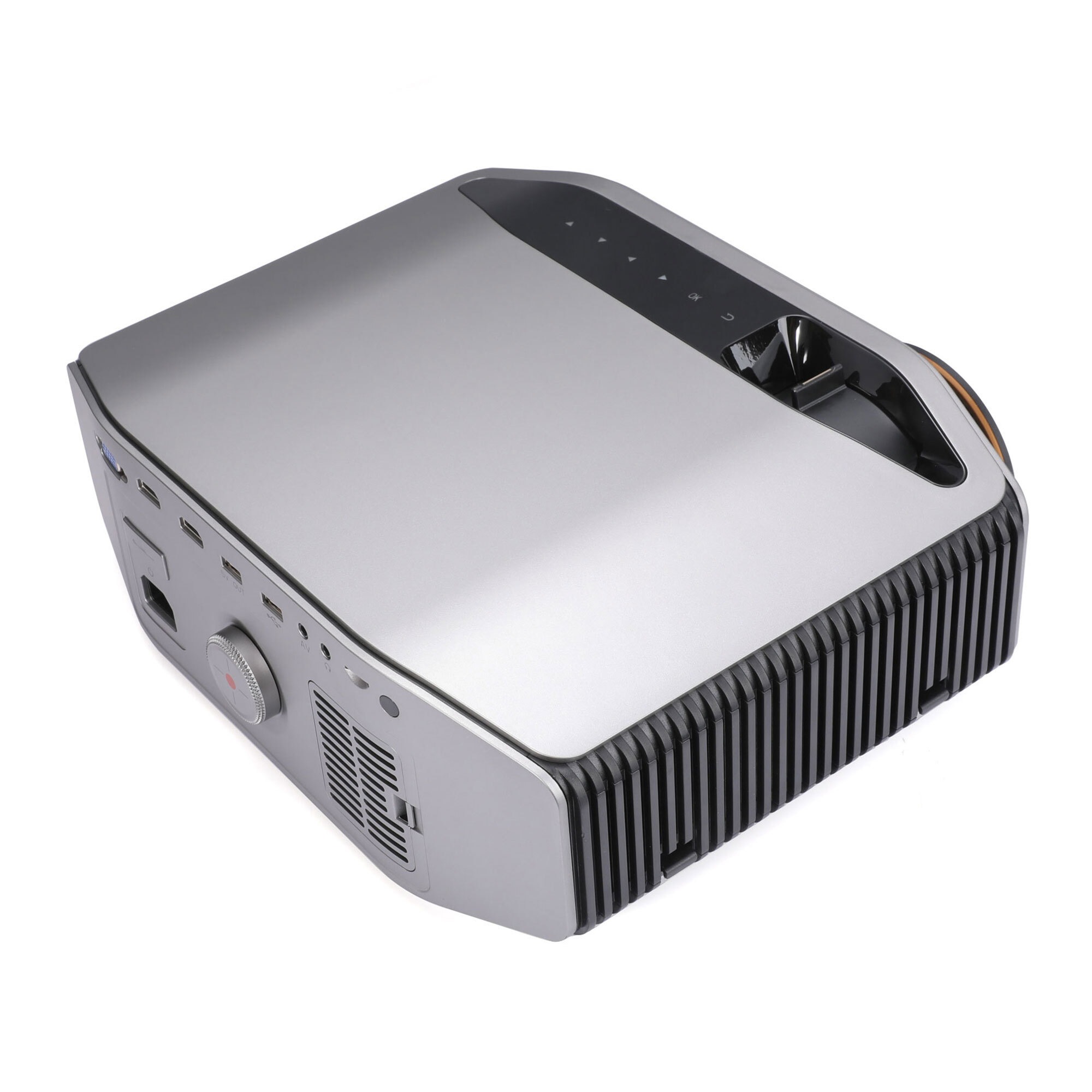 LA VAGUE LED-Beamer "LED-Projektor Full HD LV-HD500", silber, Beamer 3
