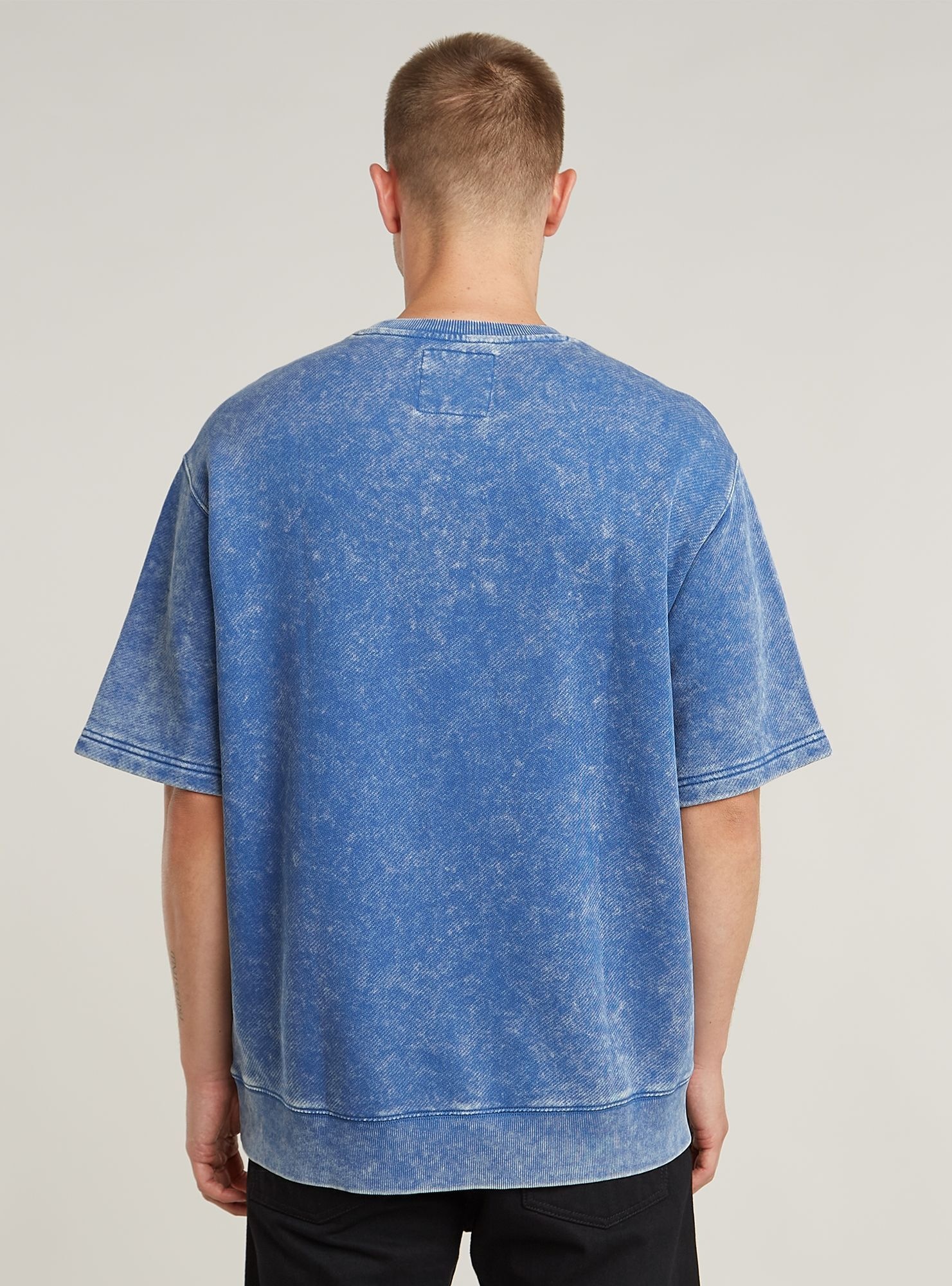 G-STAR Longpullover "Acid Wash Loose Sweater" günstig online kaufen