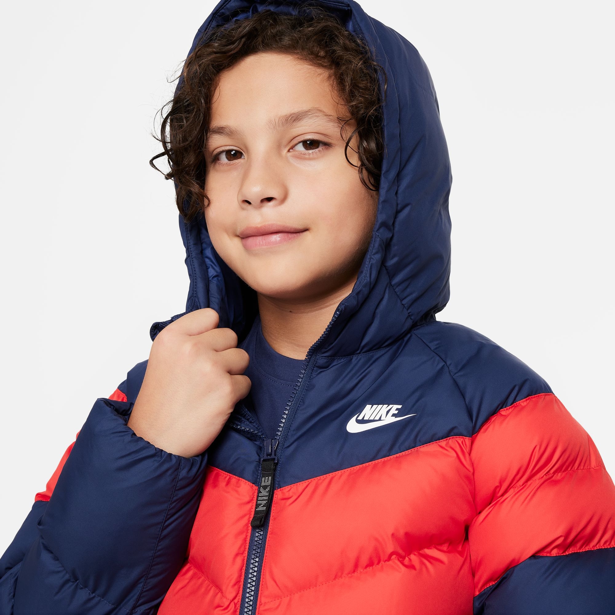 Nike Sportswear Steppjacke »K NSW SYN FL HD JCKT - für Kinder« | BAUR