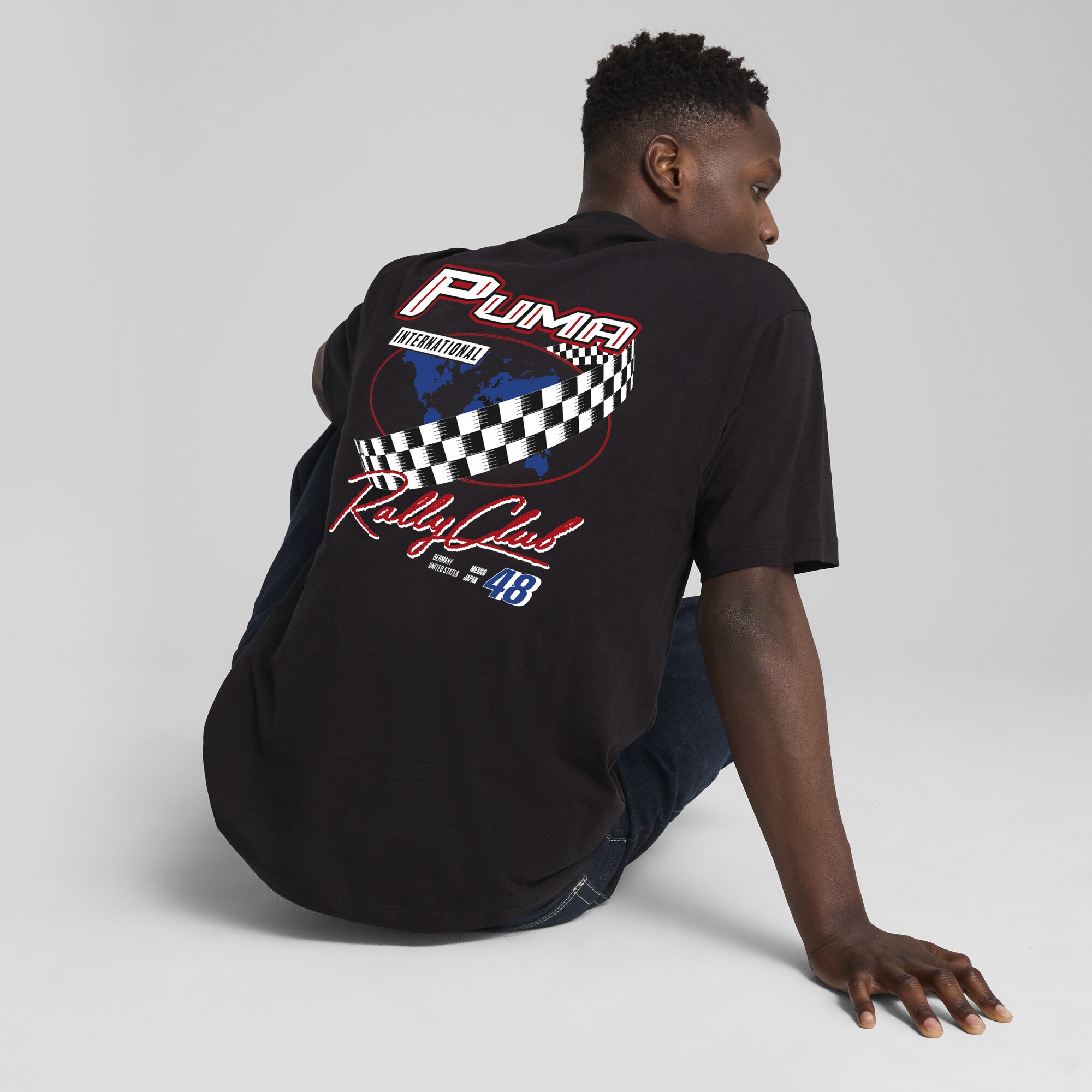 PUMA T-Shirt »GRAPHICS PUMA Moto Relaxed T-Shirt Herren«