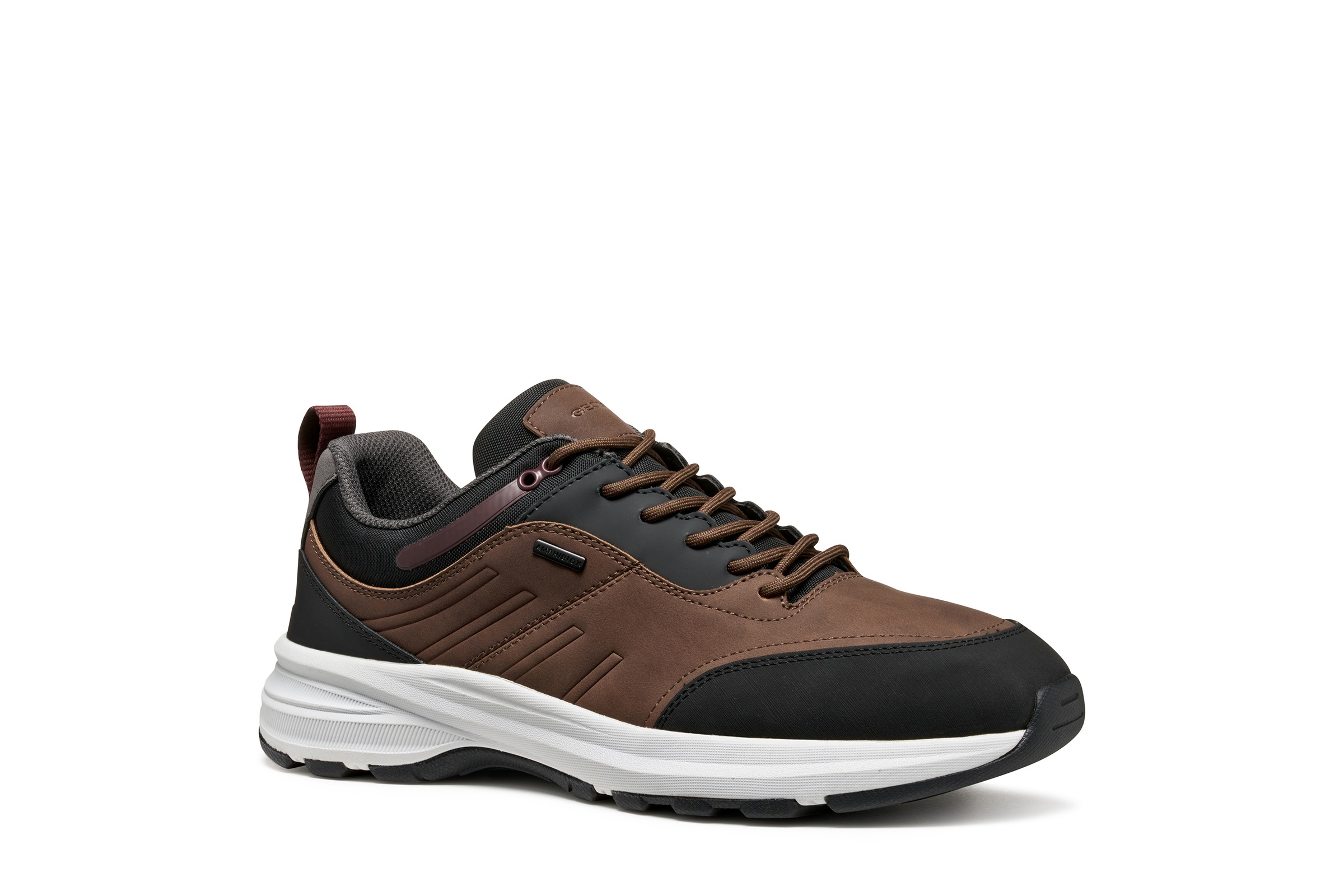 Geox Sneaker »U SENALES B ABX«, Trekkingschuh mit Textilfutter, Größenschablone zum Download