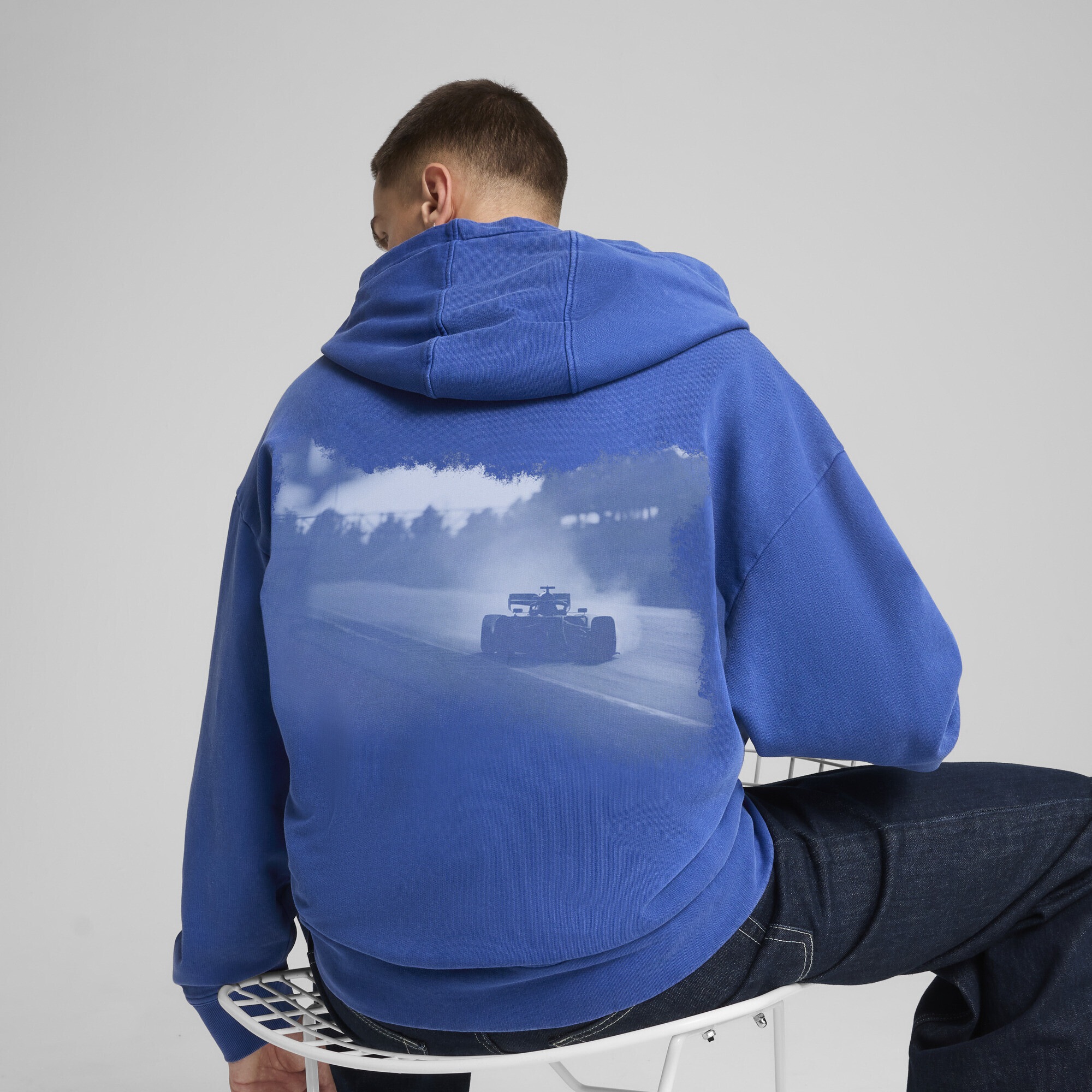 PUMA Sweatjacke »F1® Graphic Hoodie mit durchgehendem Reißverschluss Herren«