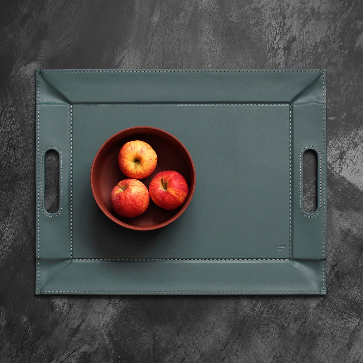 Thumbnail - freeform Tablett "DUO, 2-farbiges Wendetablett, Tablett und Tisch-Set in einem, wendbar" mit Doppelfunktion, pflegeleich...