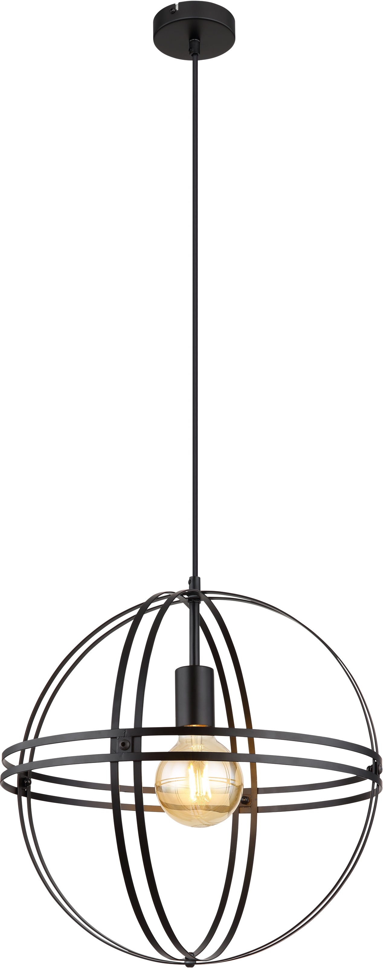 GLOBO LIGHTING Hängeleuchte »TAMARA«, Leuchtmittel E27 | ohne Leuchtmittel, Hängelampe/Pendelleuchte/Esszimmer/Wohnzimmer/Esstisch