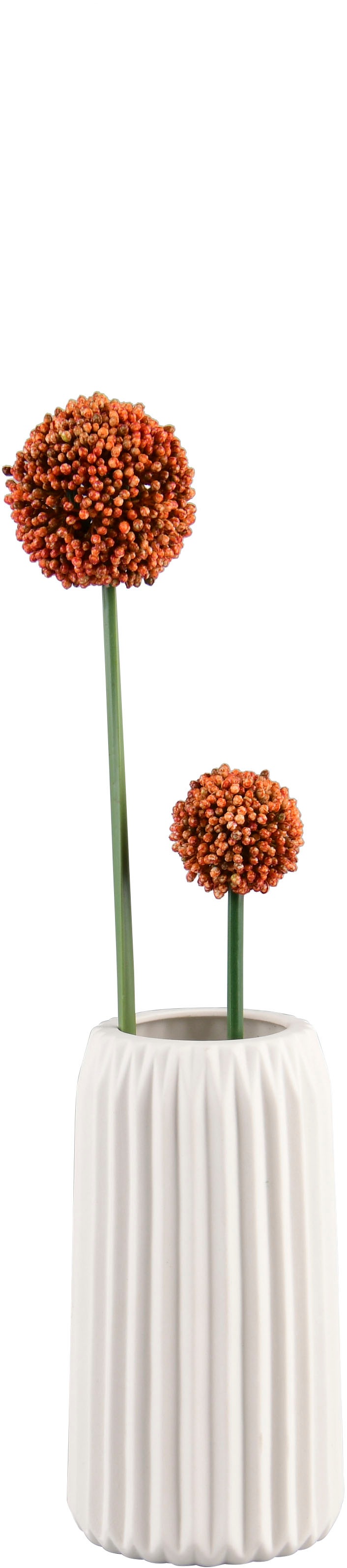 MIRRORS AND MORE Dekovase "RUFFLE" Schlichte, zeitlose Dekovase günstig online kaufen