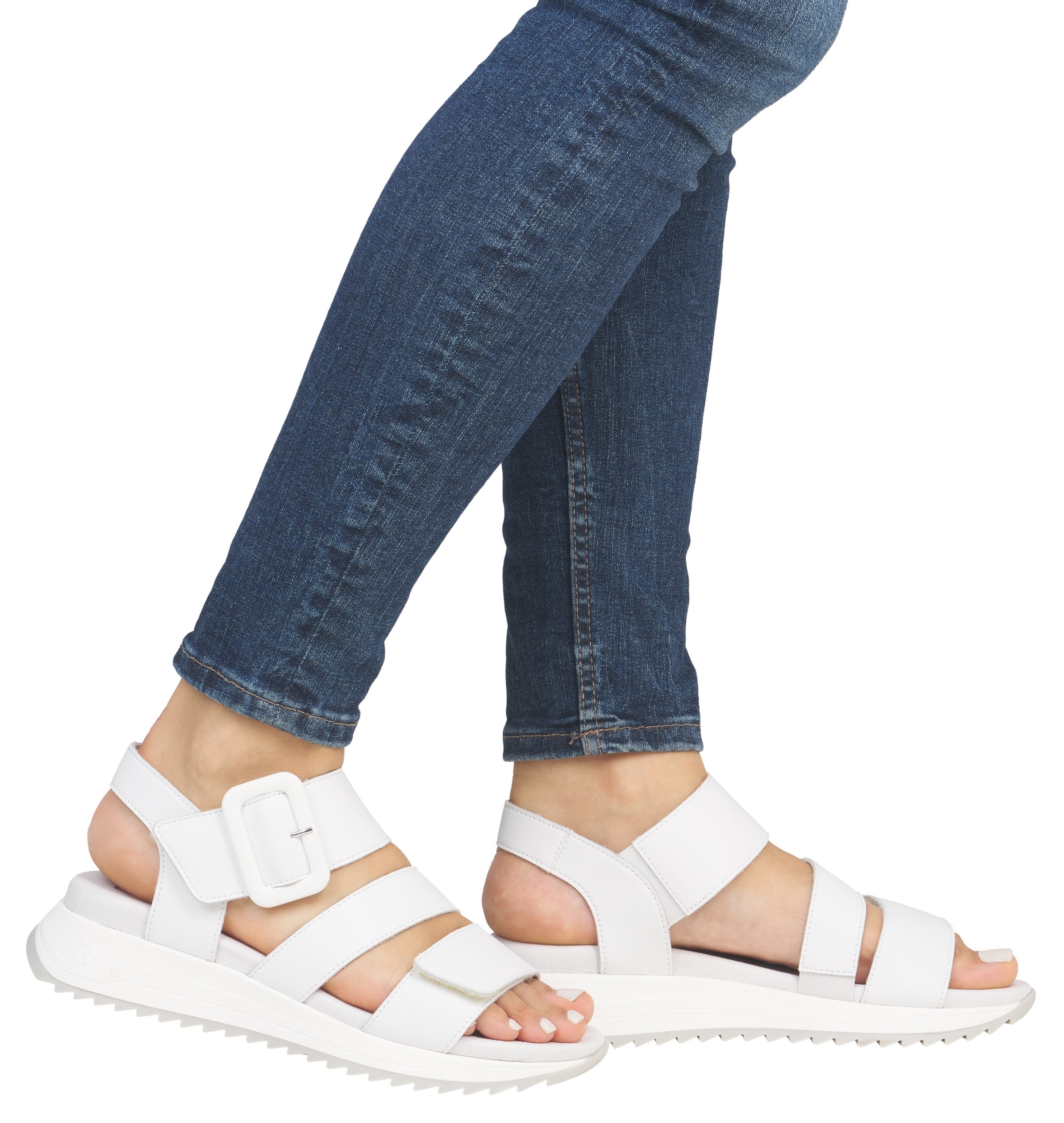 RIEKER Sport Riemchensandale, Sommerschuh, Klettschuh, Outdoorsandale mit w günstig online kaufen